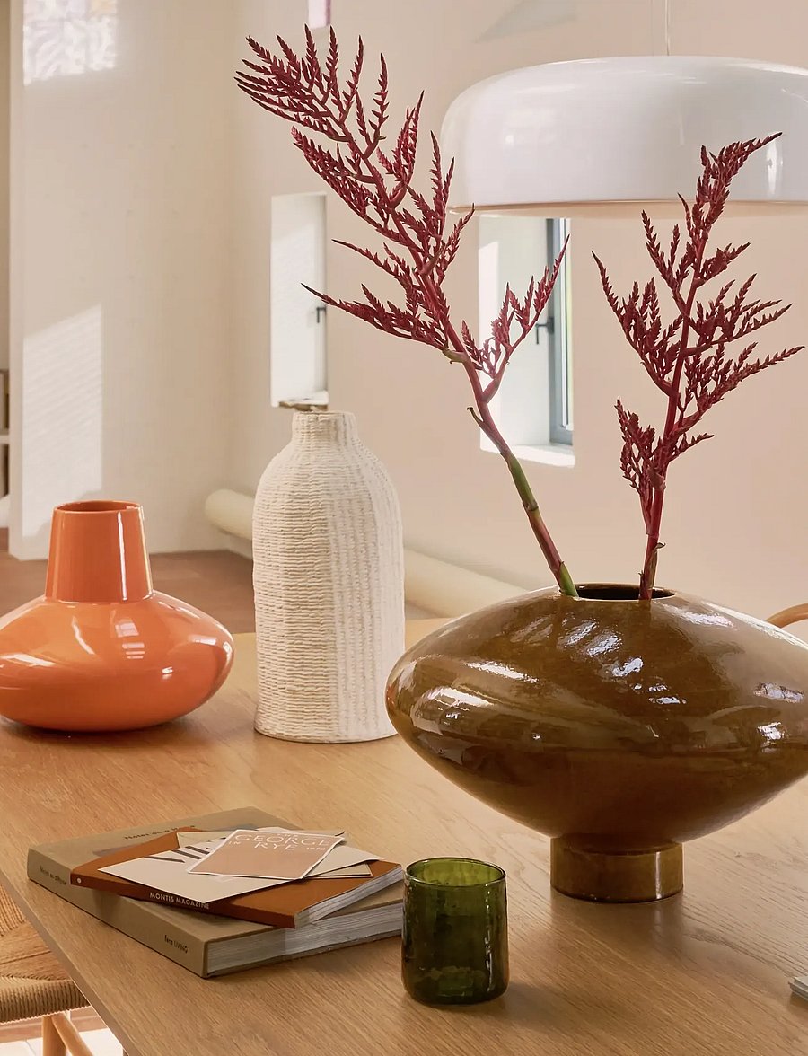 Urban Nature Culture - Urban Nature Culture vase Nala - vasen - golden brown - 0