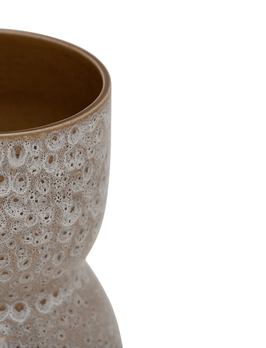 Urban Nature Culture - Urban Nature Culture vase Noan, reactive - vasen - golden brown - 2
