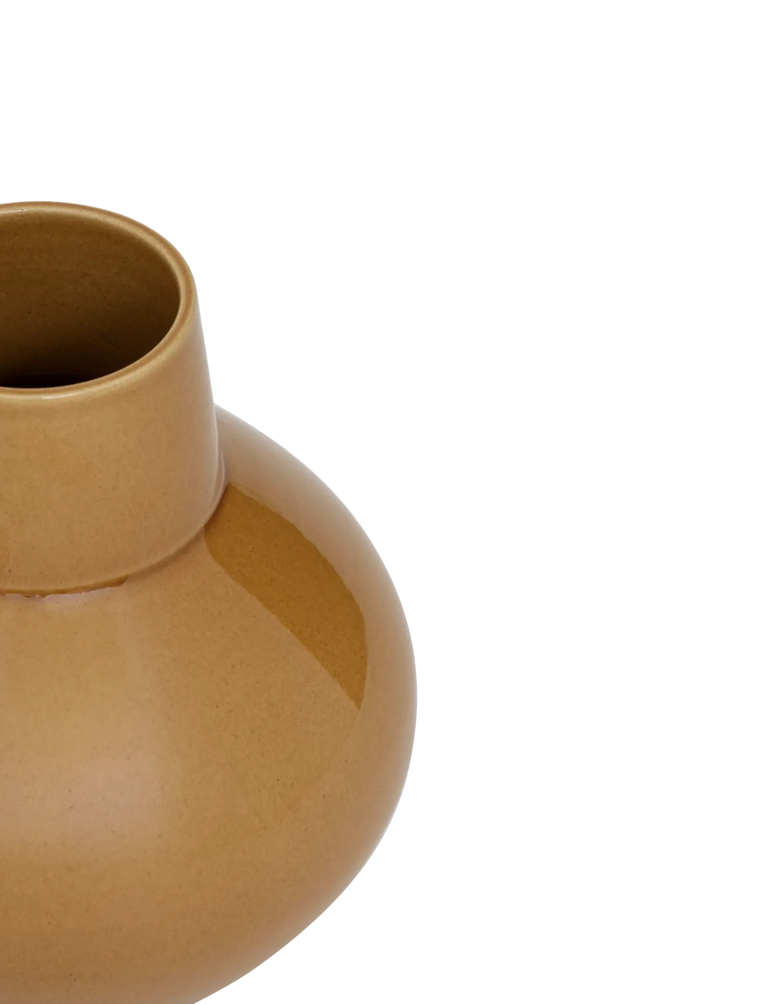 Urban Nature Culture - Urban Nature Culture vase Cody, golden brown - vasen - golden brown - 4