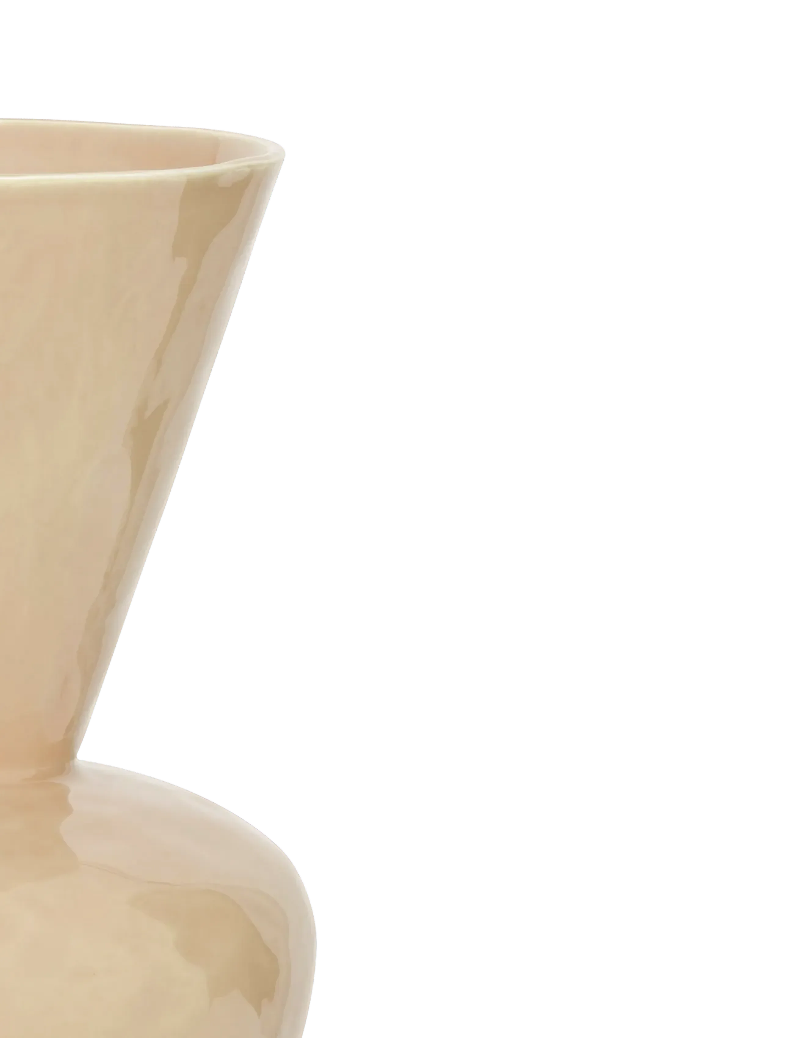 Urban Nature Culture - Urban Nature Culture vase Langa - vases - beige - 3