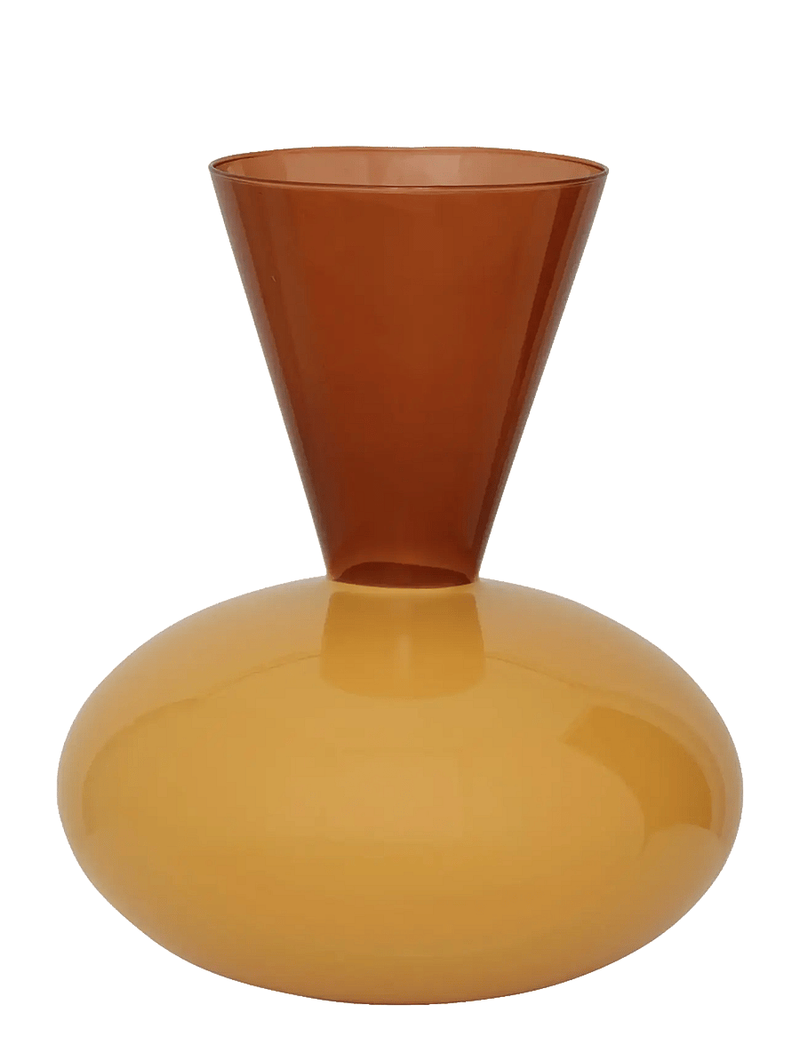 Urban Nature Culture - Urban Nature Culture vase Zinhle, golden orange - vaasid - golden orange - 1