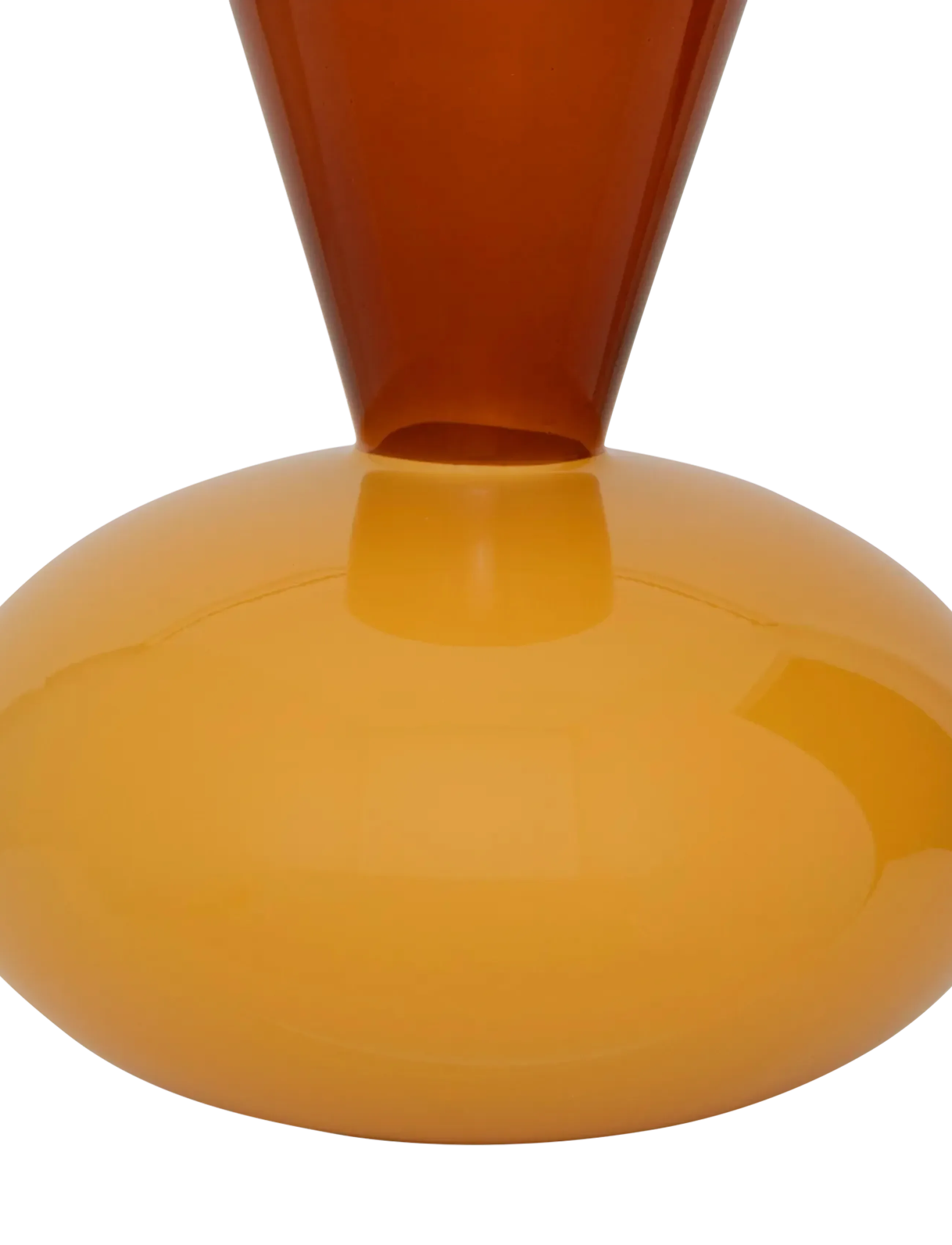Urban Nature Culture - Urban Nature Culture vase Zinhle, golden orange - vases - golden orange - 2
