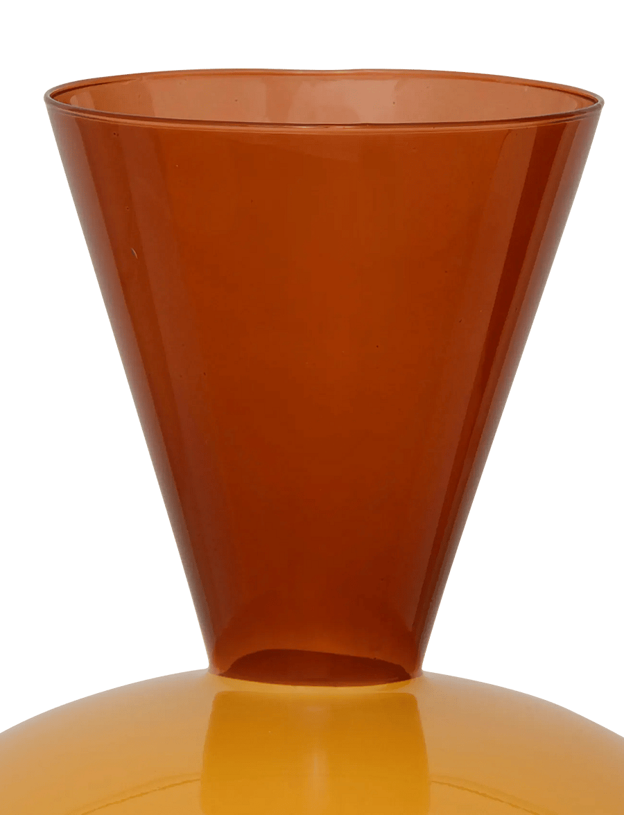 Urban Nature Culture - Urban Nature Culture vase Zinhle, golden orange - vaasid - golden orange - 4
