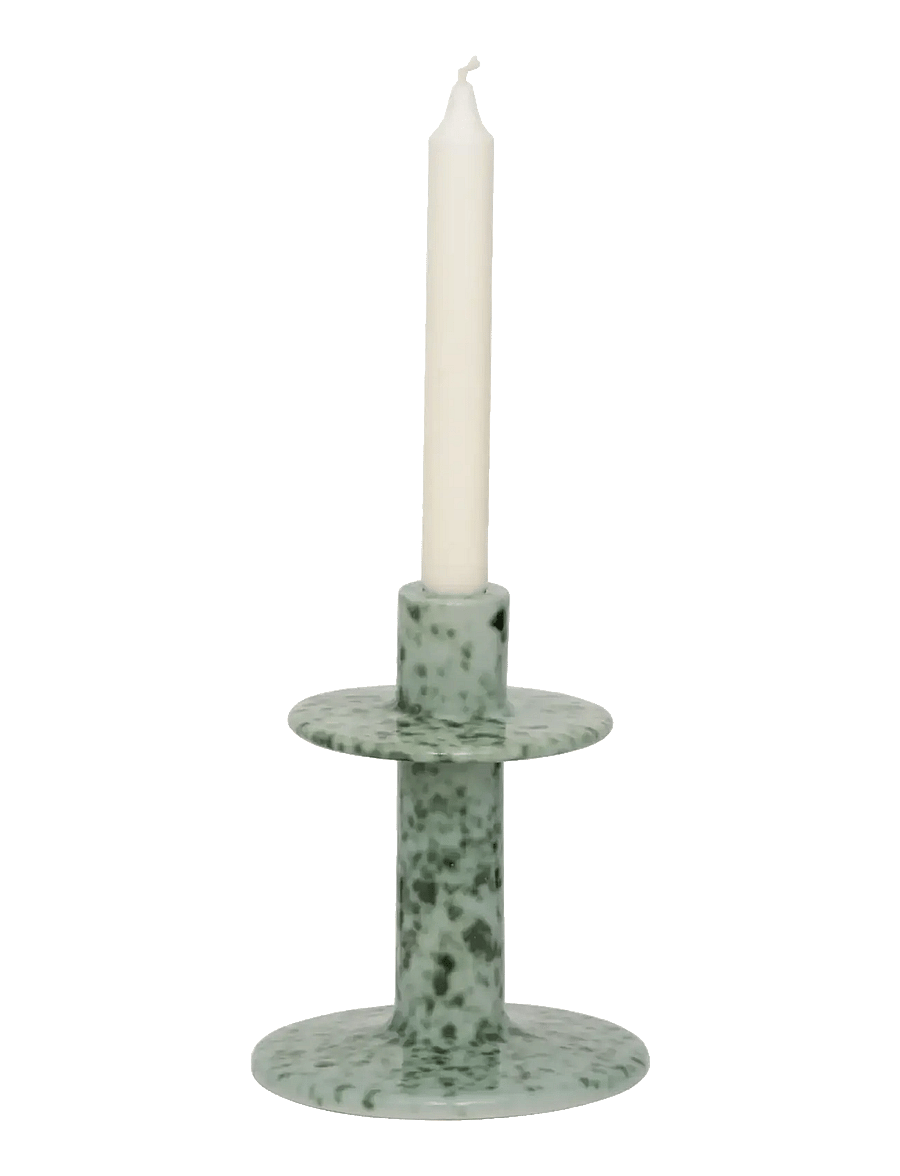 Urban Nature Culture - Urban Nature Culture candle holder Aiden, sea foam - kerzenständer - sea foam green - 1