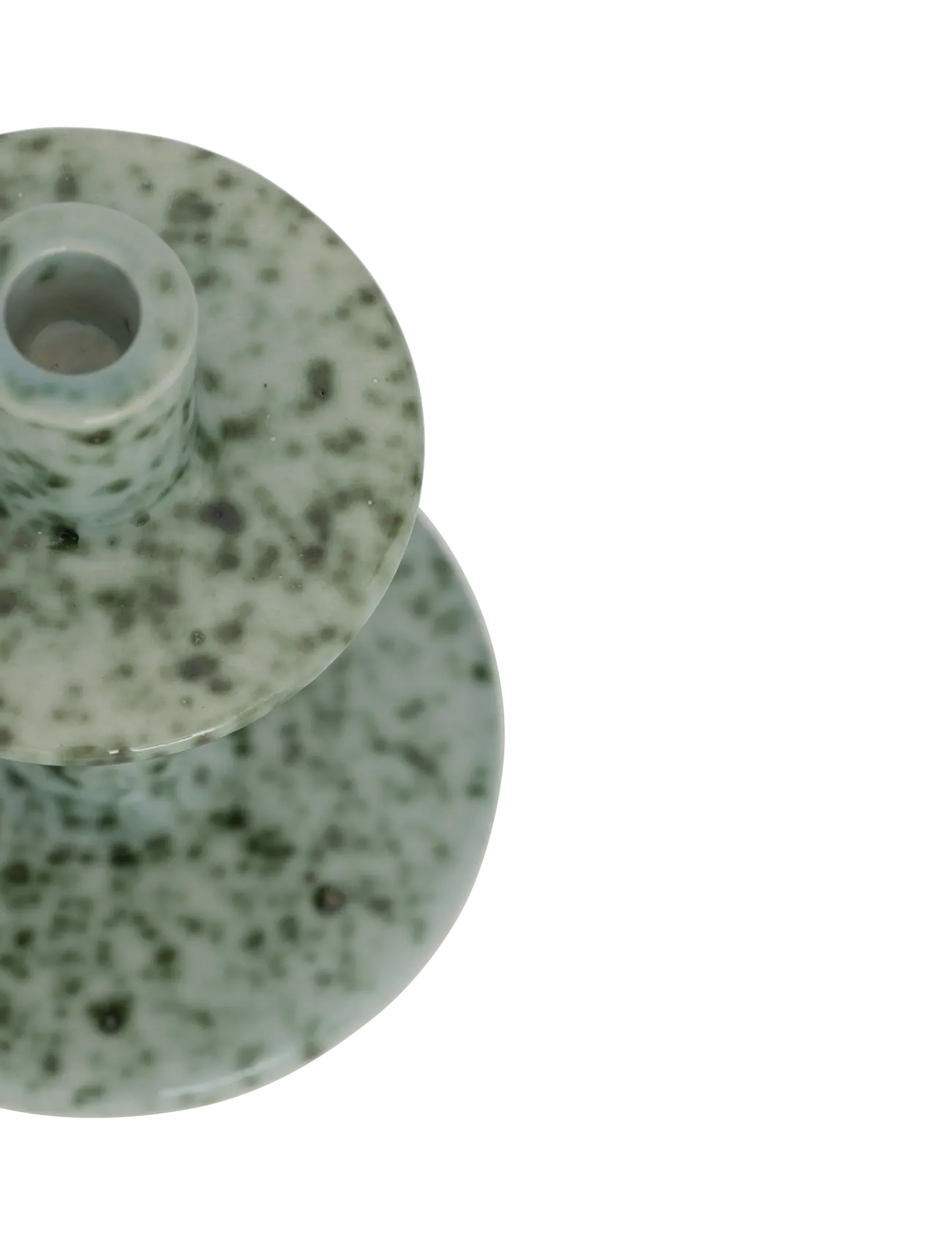 Urban Nature Culture - Urban Nature Culture candle holder Aiden, sea foam - kerzenständer - sea foam green - 4