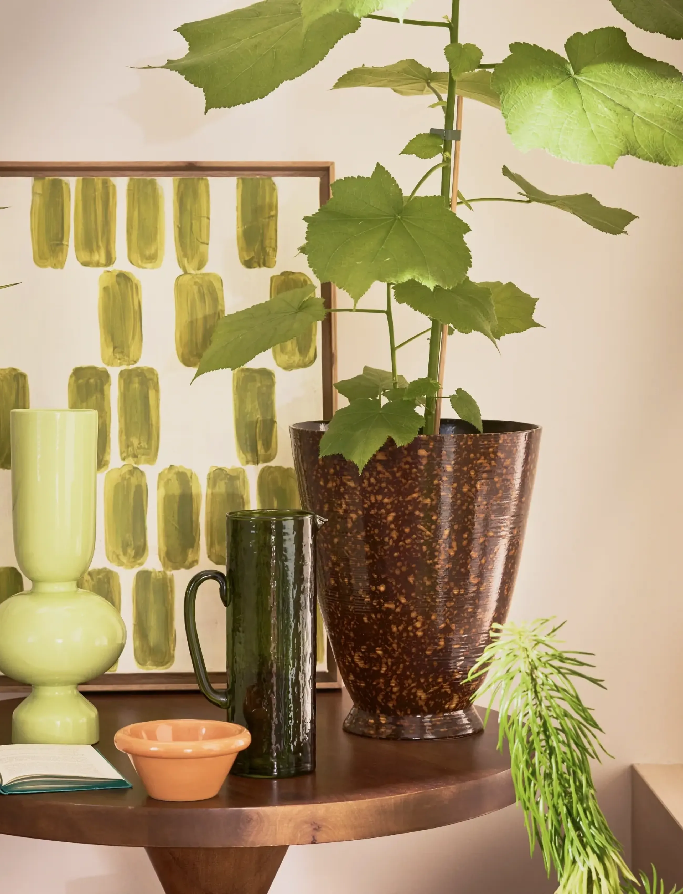 Urban Nature Culture Pot Koda, Ø 27.5 cm, Decoration, Braun - Flower Pots, Homeware
