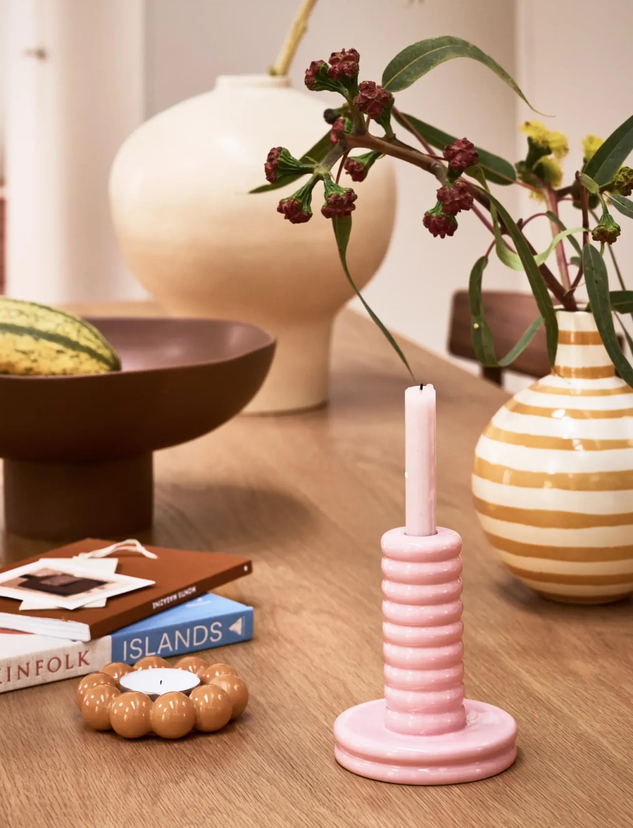 Urban Nature Culture Pot Ama, Off White, Ø 37 cm, Vases, Creme - Other Homeware