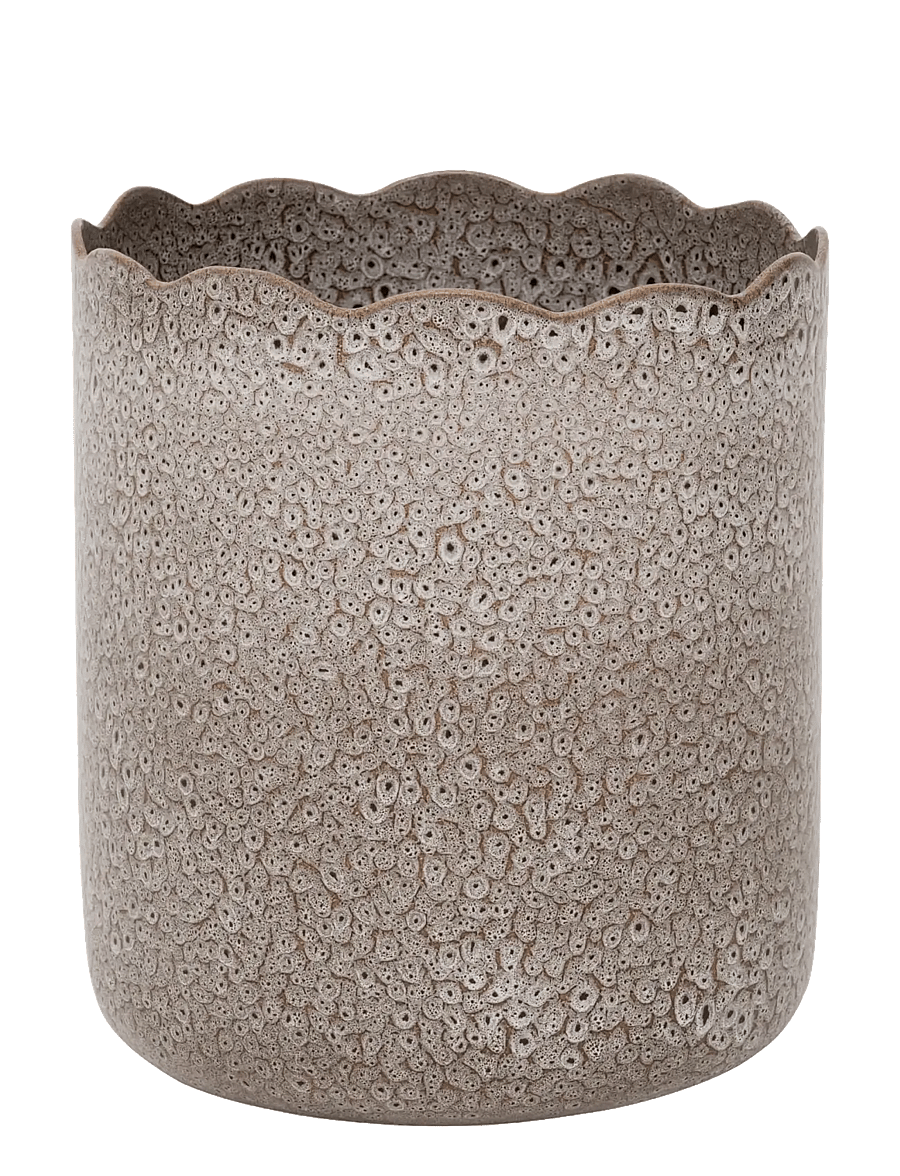 Urban Nature Culture - Urban Nature Culture pot RIver - blumentöpfe - white / brown - 1