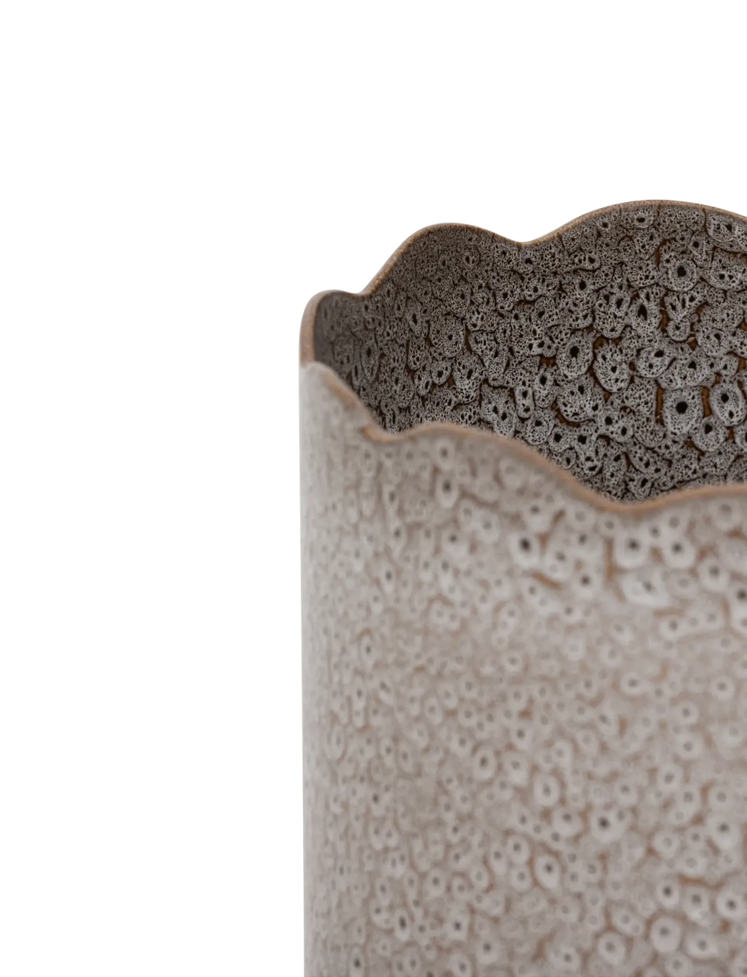 Urban Nature Culture - Urban Nature Culture pot RIver - pots de fleurs - white / brown - 3