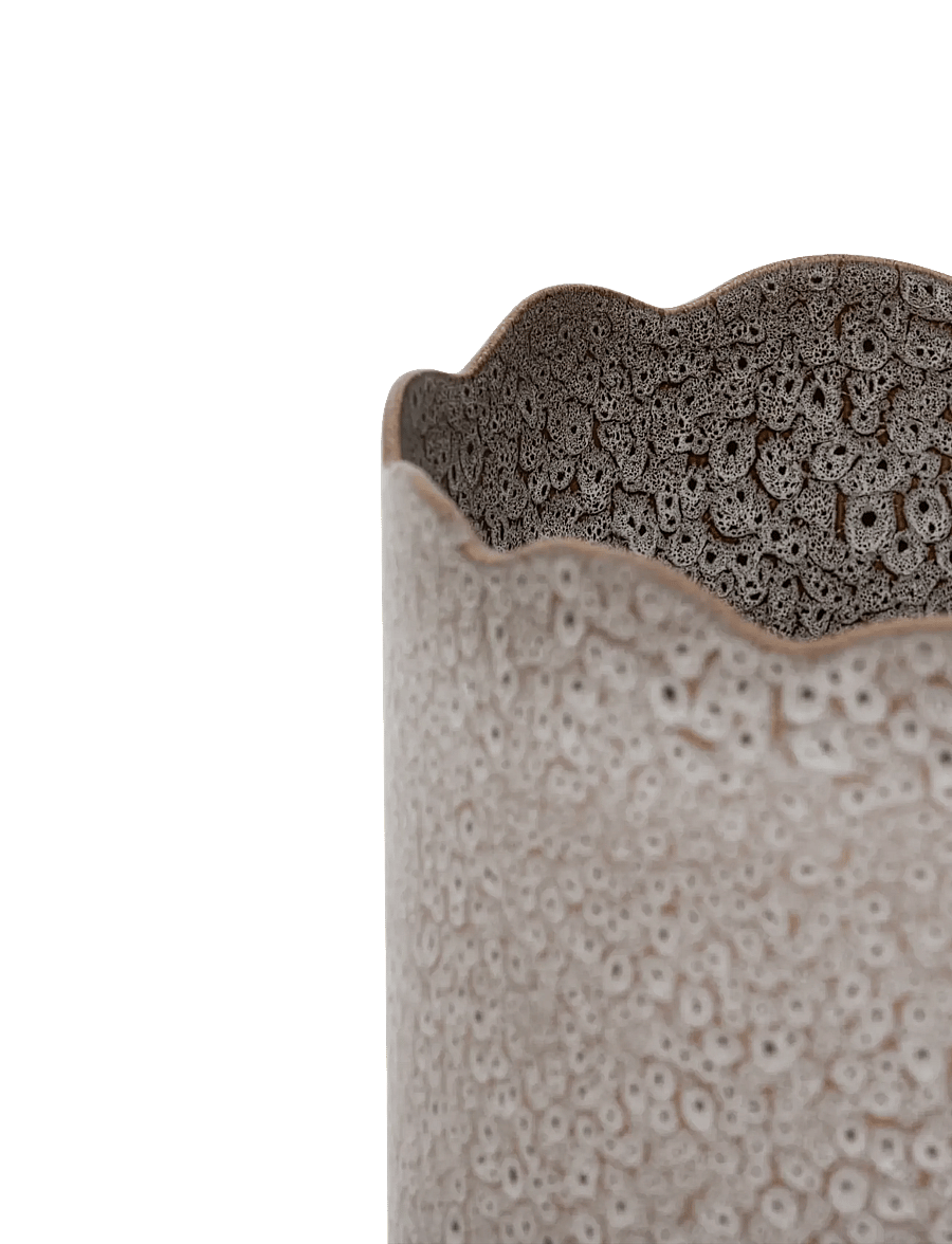Urban Nature Culture - Urban Nature Culture pot RIver - blumentöpfe - white / brown - 3
