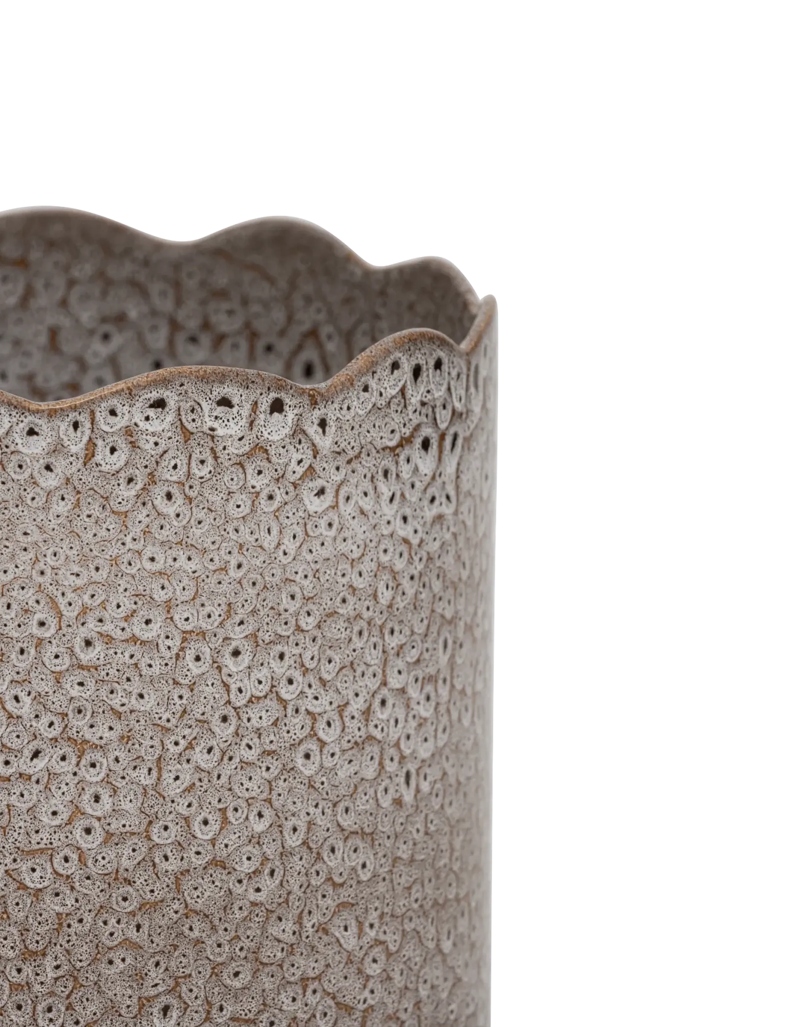 Urban Nature Culture - Urban Nature Culture pot RIver - pots de fleurs - white / brown - 4
