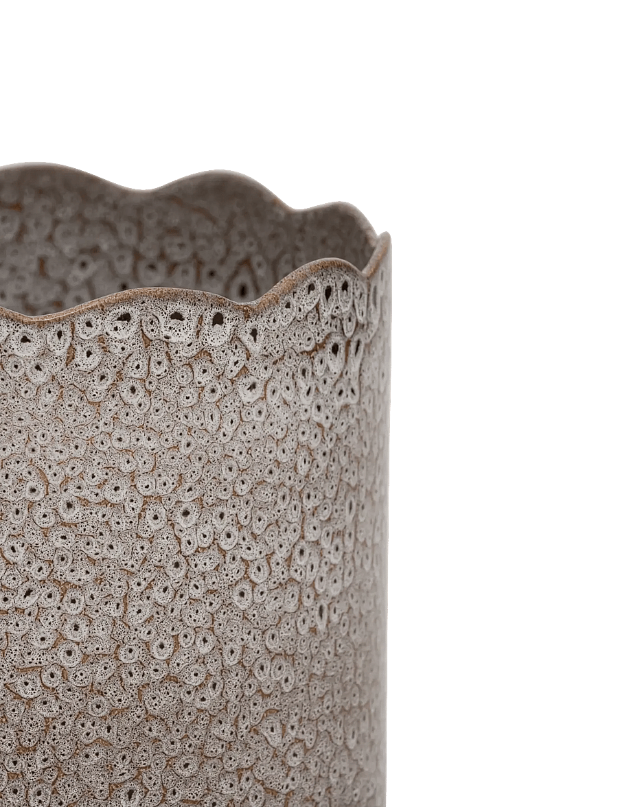 Urban Nature Culture - Urban Nature Culture pot RIver - blumentöpfe - white / brown - 4