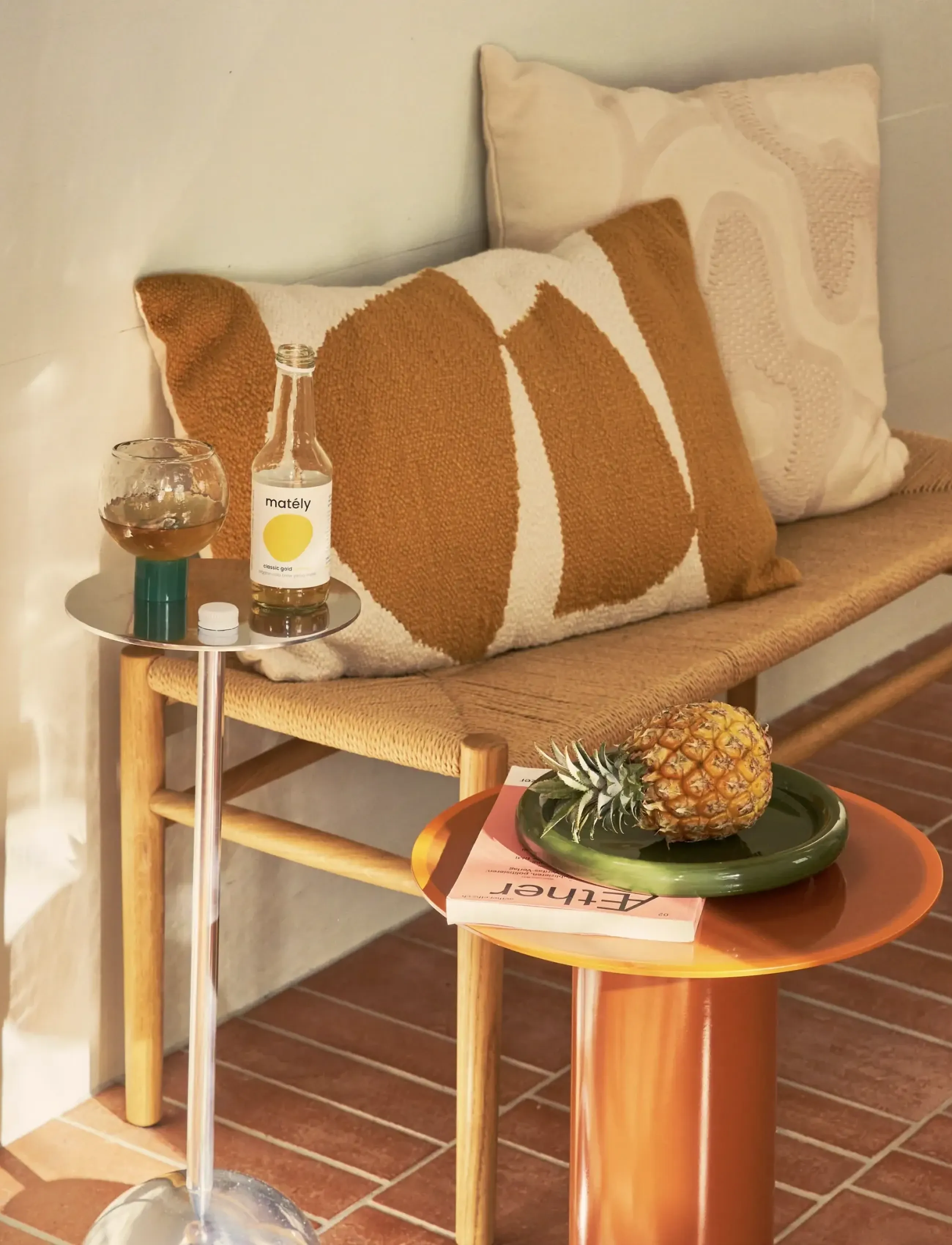 Urban Nature Culture Cushion Sele, B 60 cm, Cushions & Blankets, Orange - Cushions, Homeware