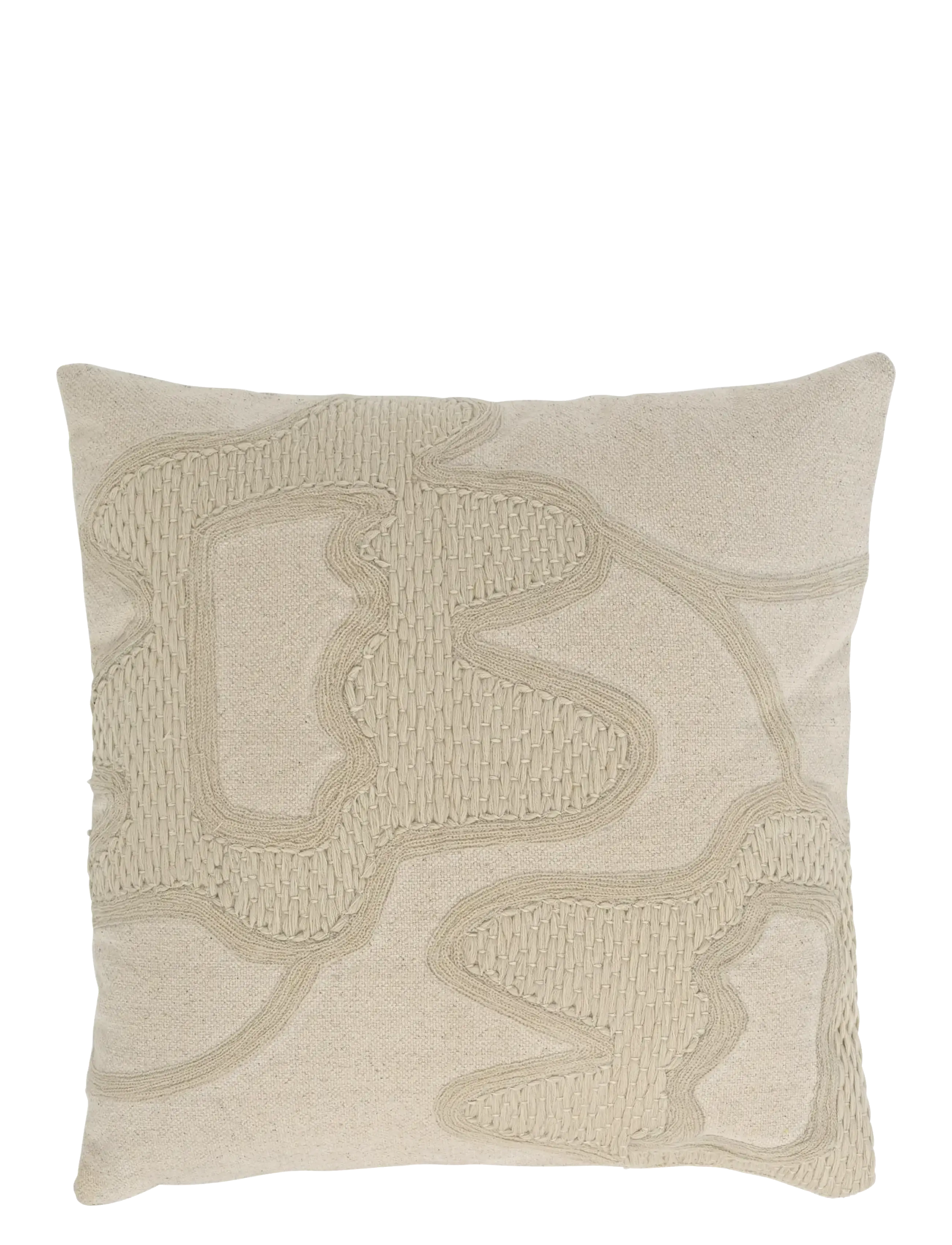 Urban Nature Culture Cushion Kedi, Off White, Pudder, Hvid, Str: B 50CM