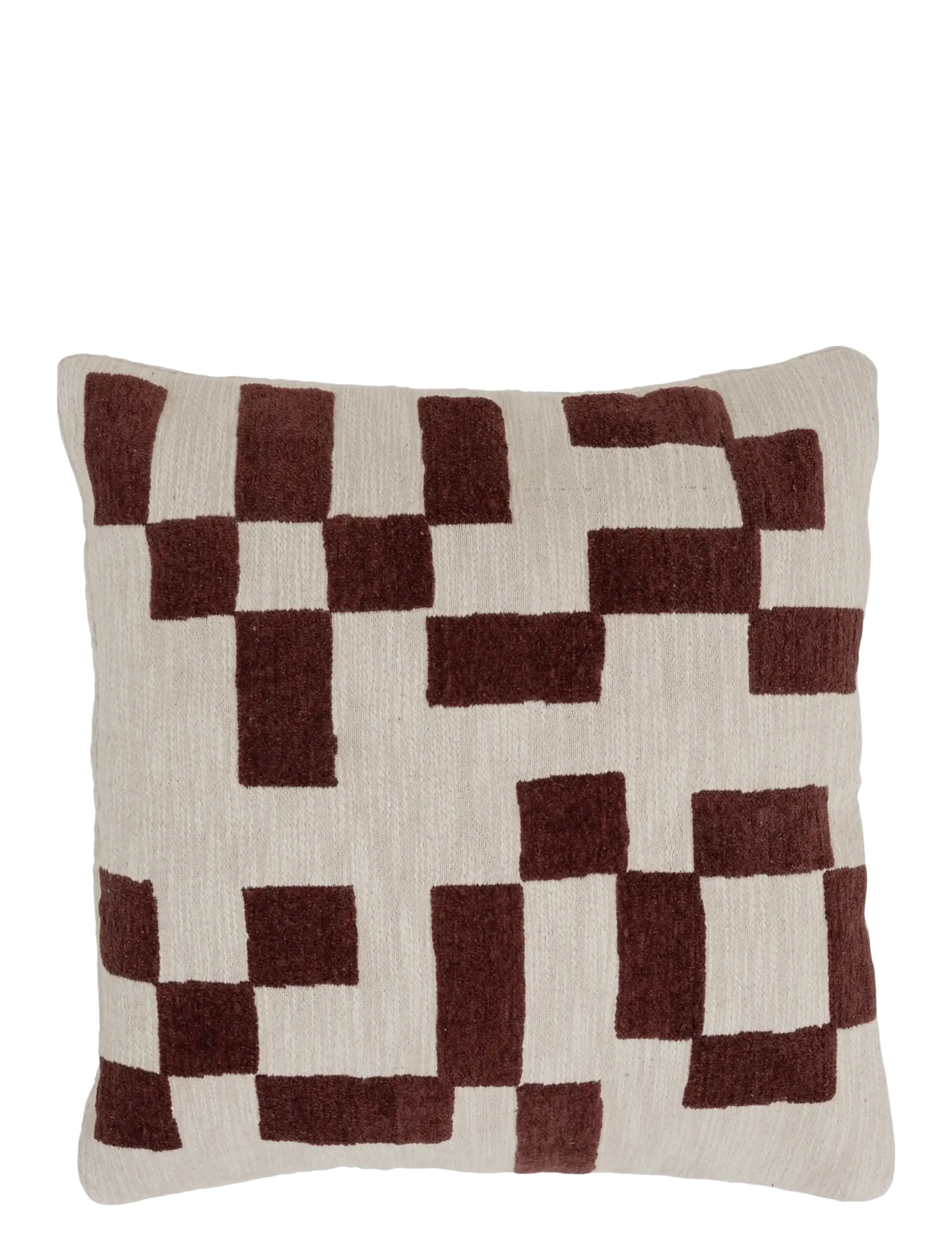 Urban Nature Culture Urban Nature Culture cushion Mole - Puder & pudebetræk - SPICED APPLE / brown