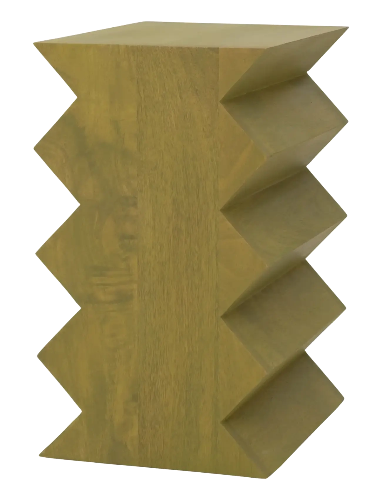 Urban Nature Culture Side Table Seba, Sidebord og lille bord, Kakigrøn, Str: H 40CM