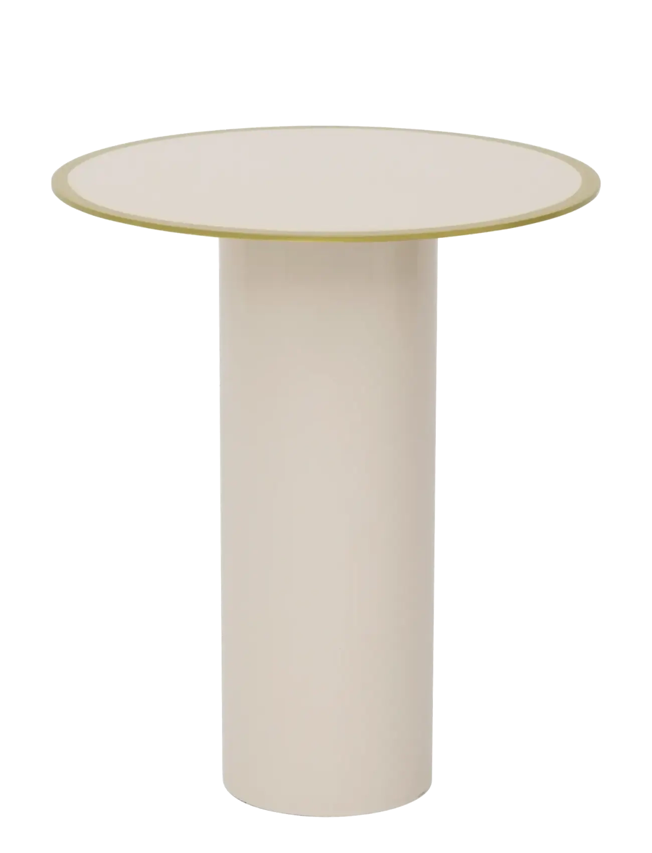 Urban Nature Culture Side Table Tiro, Almond Milk, Sidebord og lille bord, Beige, Str: Ø 36 CM