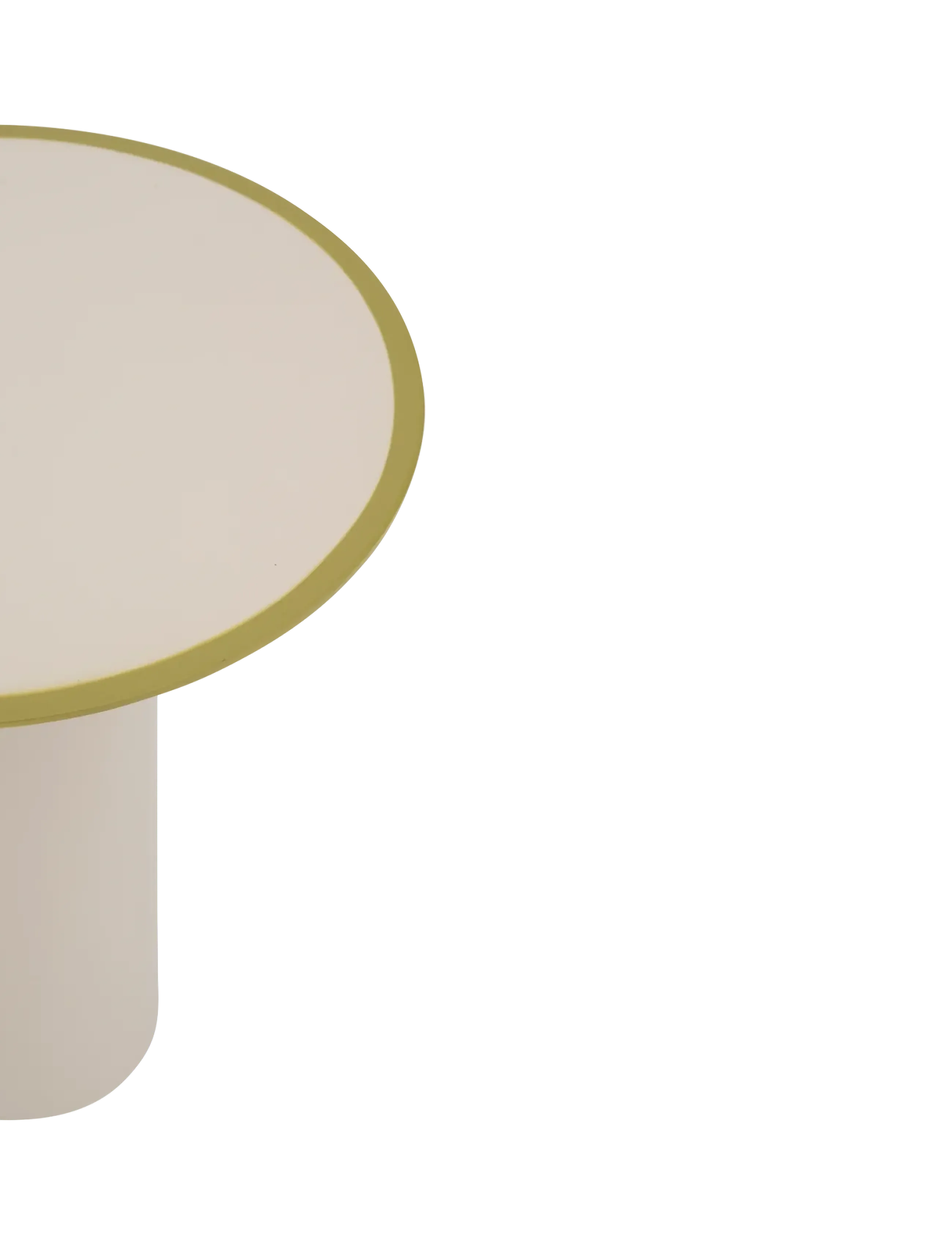 Urban Nature Culture - Urban Nature Culture side table Tiro, almond milk - tables d'appoint et petites tables - almond milk - 2