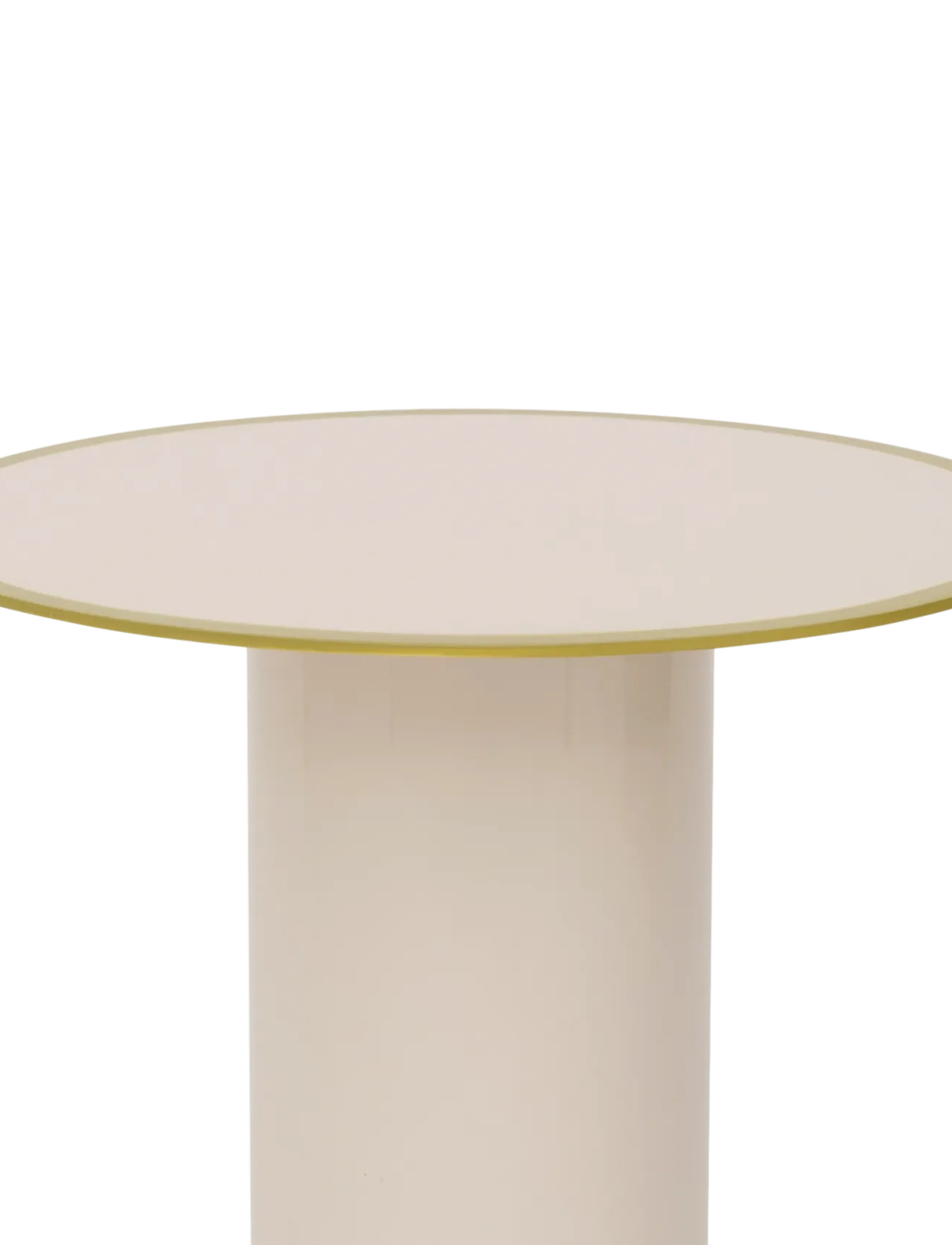 Urban Nature Culture - Urban Nature Culture side table Tiro, almond milk - tables d'appoint et petites tables - almond milk - 3