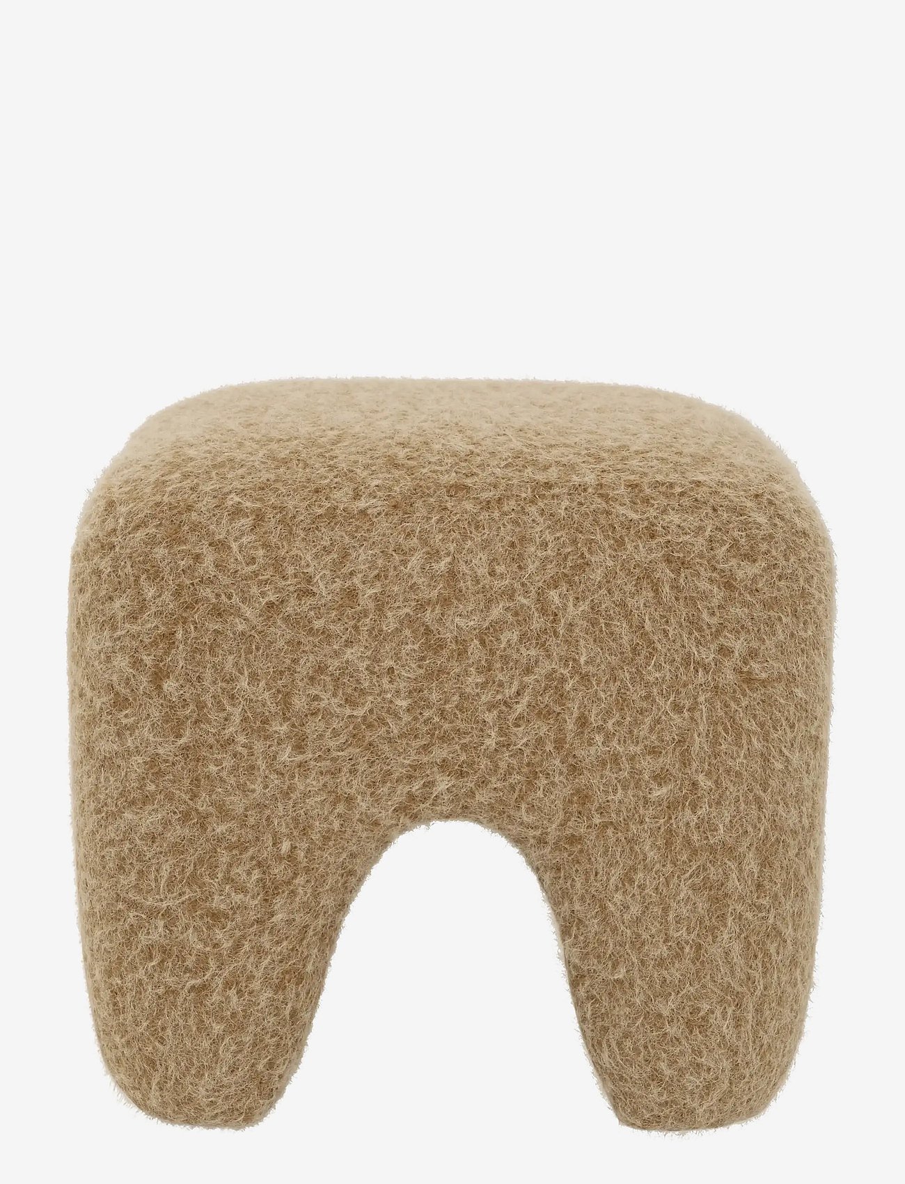 Urban Nature Culture Pouf Kira, Brushed - Beige - 43X43X40CM