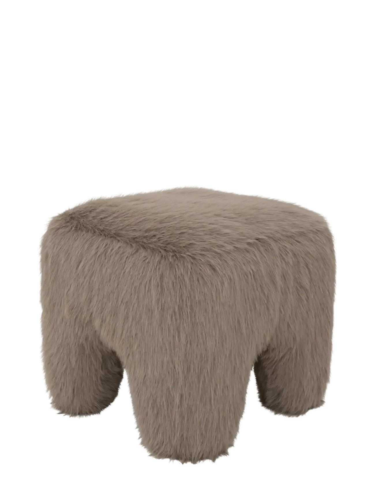 Urban Nature Culture - Pouf Kira, fur - brown - 2