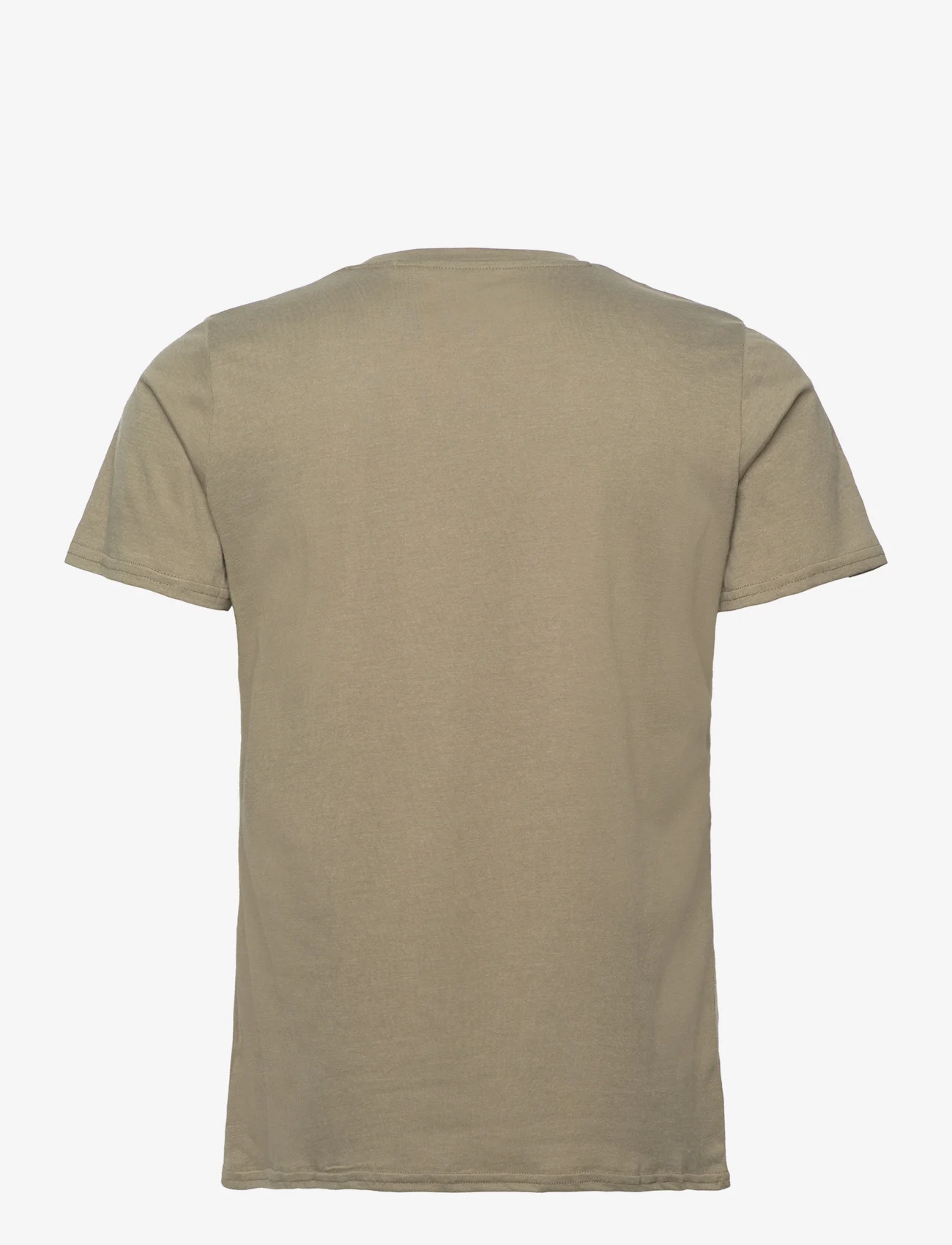 Urban Pioneers - Niklas Basic Tee - t-shirts - deep lichen melange - 1