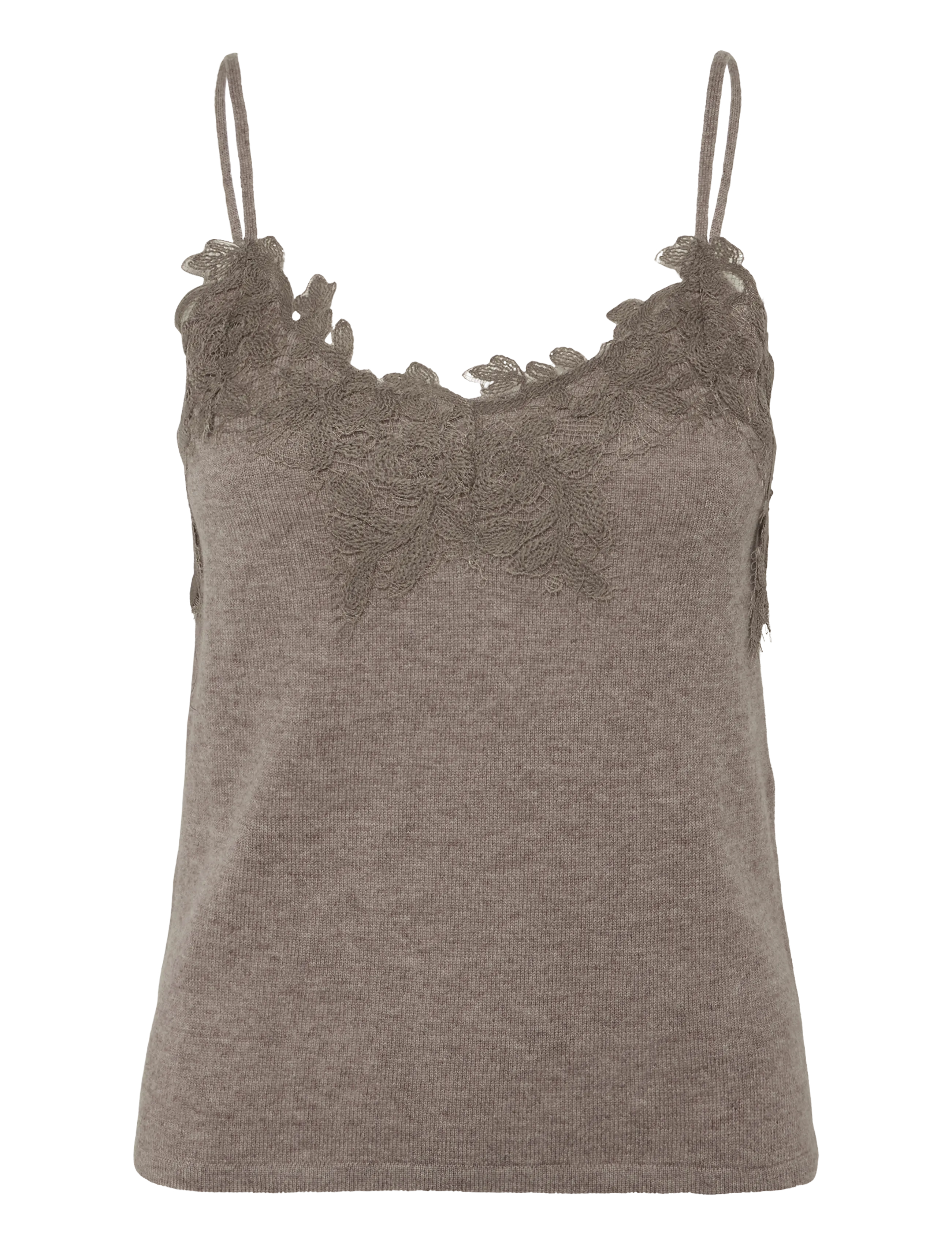 Urban Pioneers Indira Top - Kaschmir - BROWN / brown