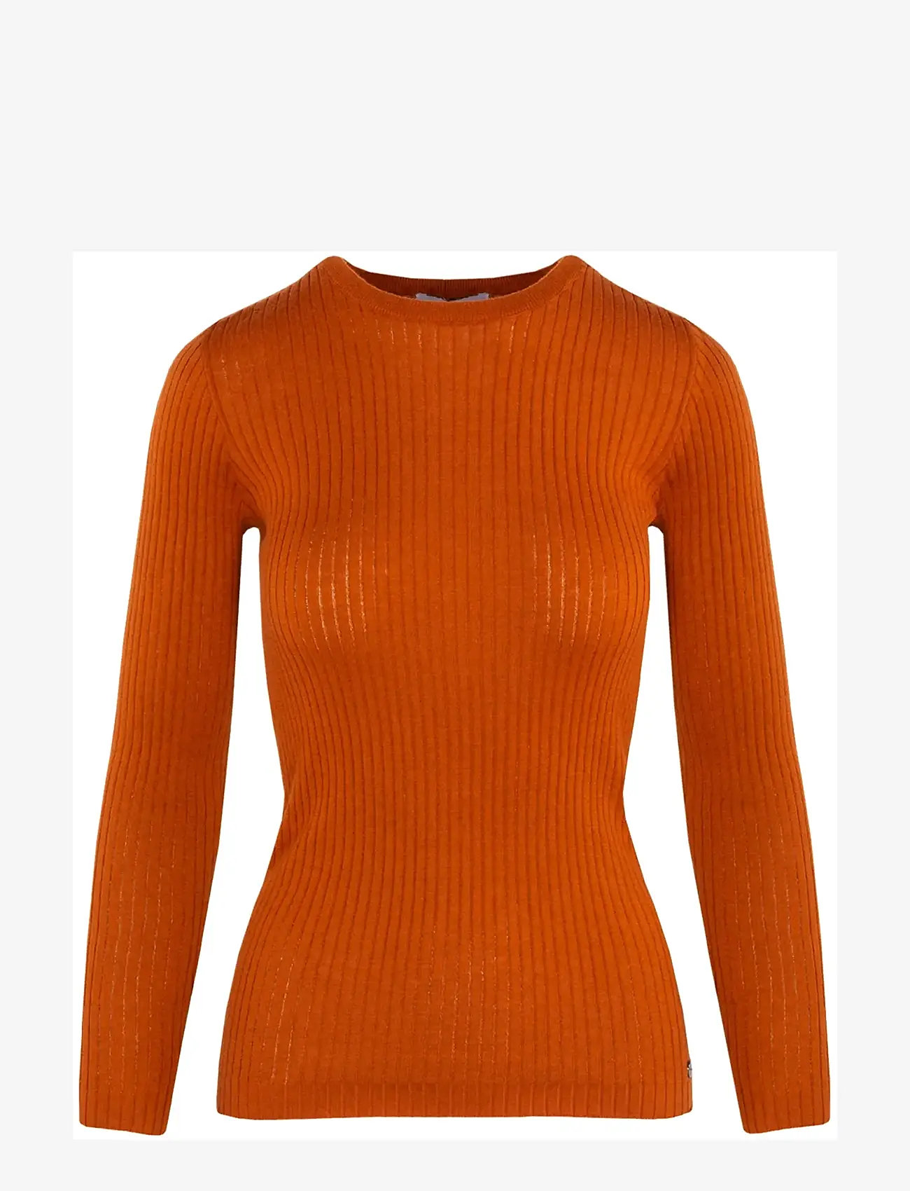 Urban Pioneers - Marit LS - stickade tröjor - auburn - 0