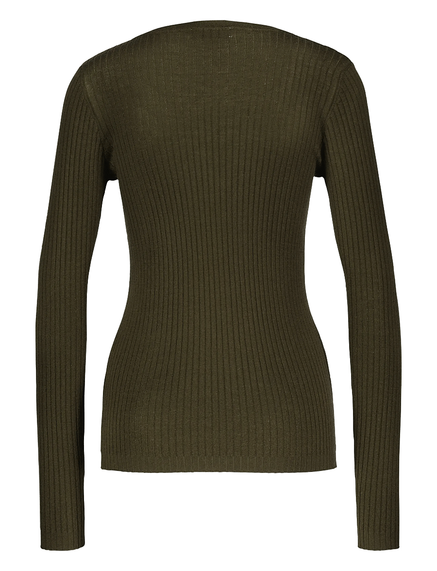 Urban Pioneers - Marit LS - strikkegensere - olive - 1