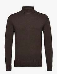 Urban Pioneers - Lasse Sweater - megztiniai su aukšta apykakle - coffee - 0