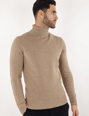 Urban Pioneers - Lasse Sweater - megztiniai su aukšta apykakle - oatmeal - 2
