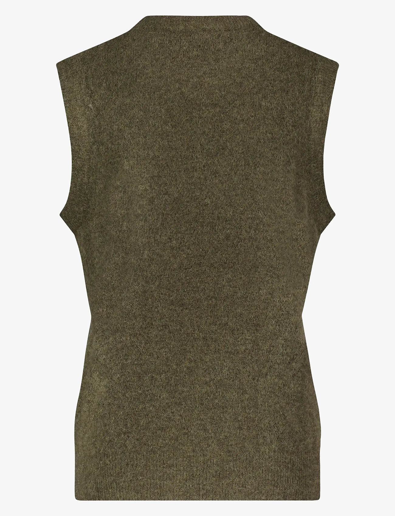 Urban Pioneers - Emilie Vest - stickade västar - olive - 1