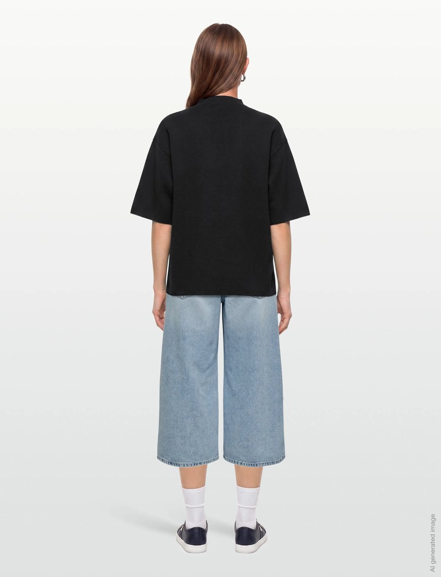 Urban Pioneers - Willa Top - t-shirts - black - 4