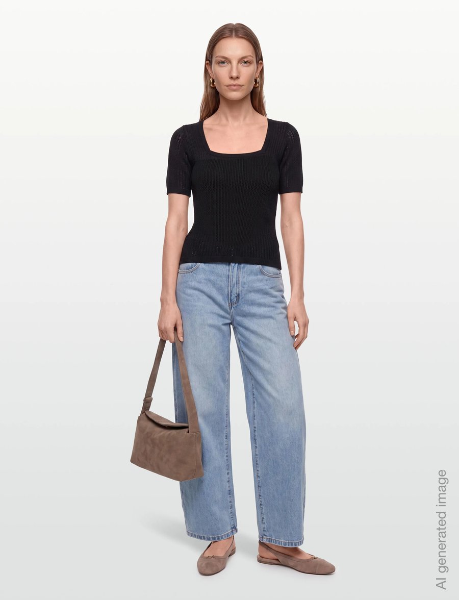 Urban Pioneers - Dina Top - t-shirts - black - 0