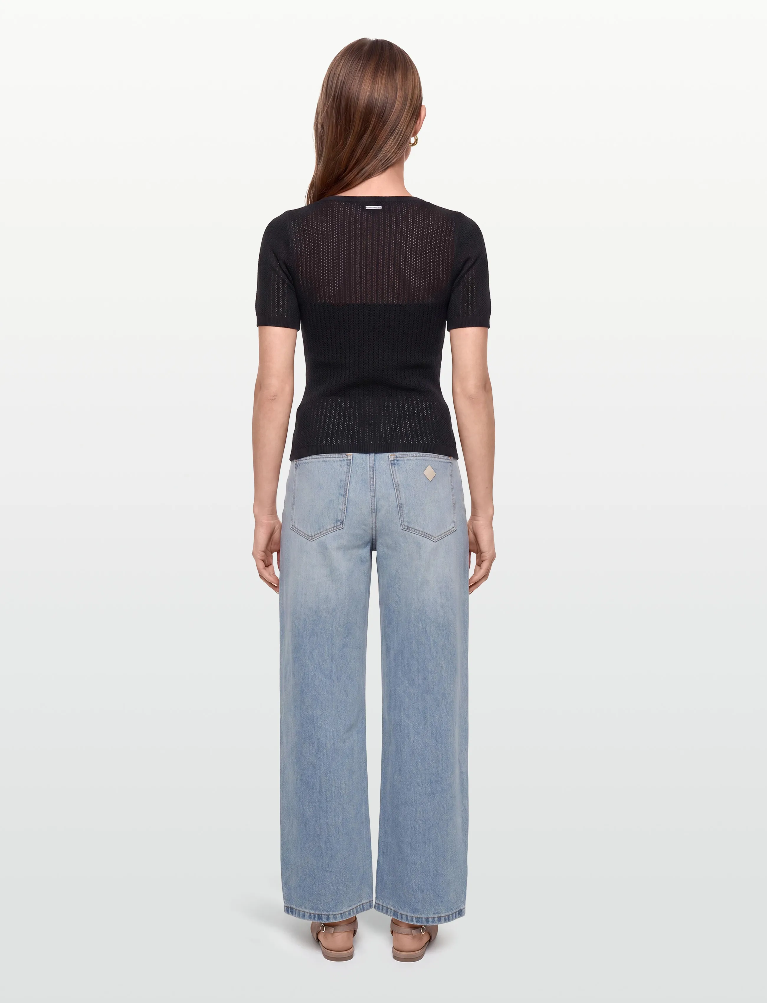 Urban Pioneers - Dina Top - t-shirts - black - 4