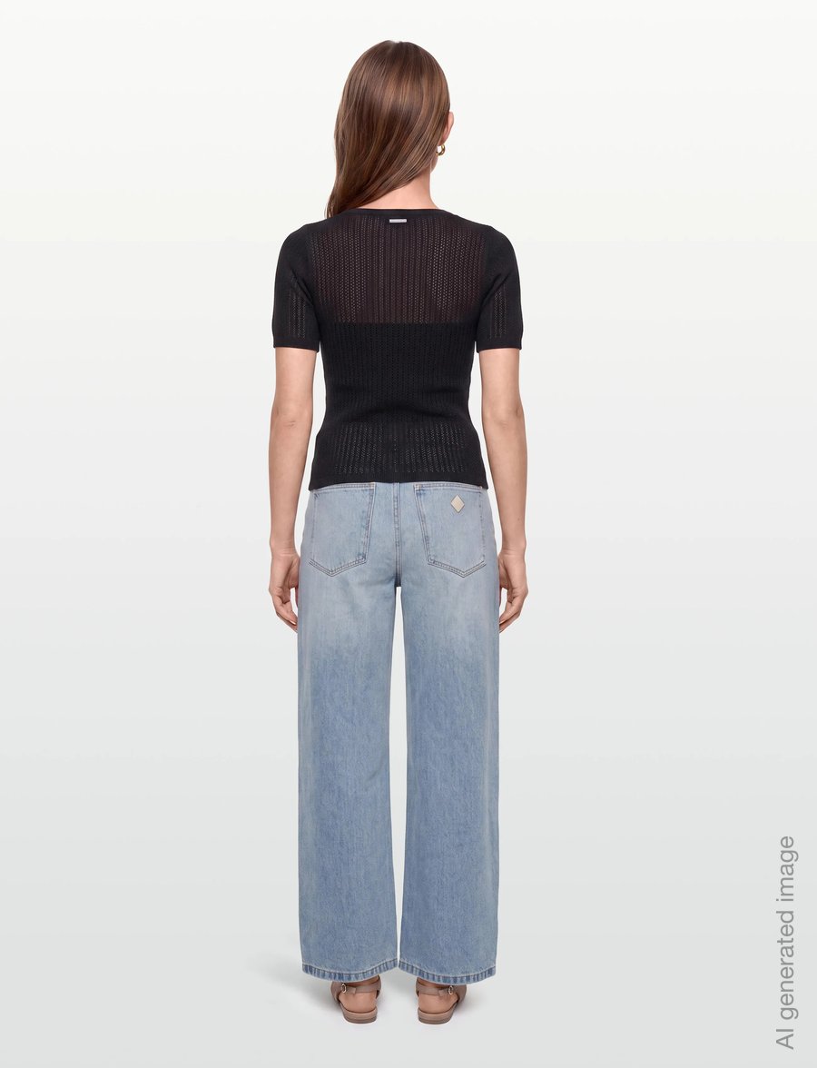 Urban Pioneers - Dina Top - t-shirts - black - 4