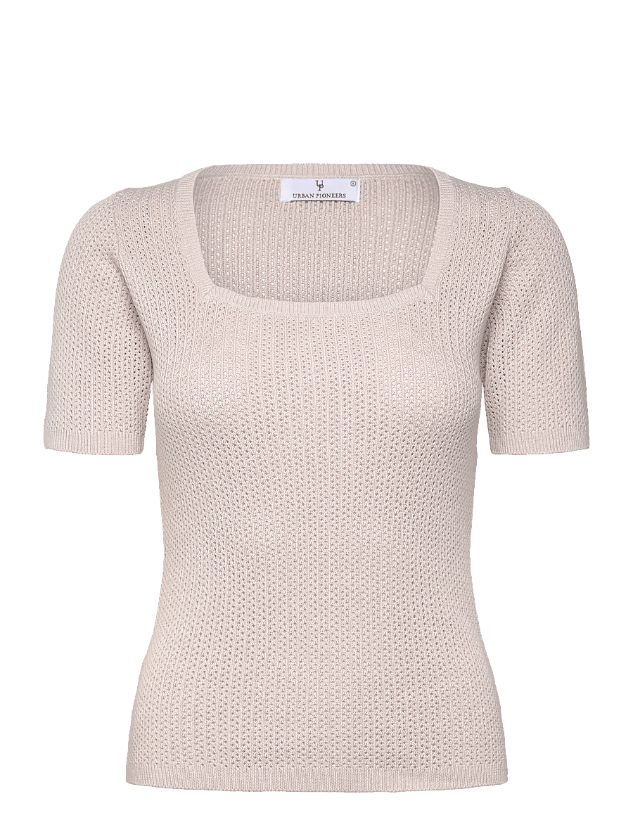 Urban Pioneers - Dina Top - t-shirts - light sand - 0