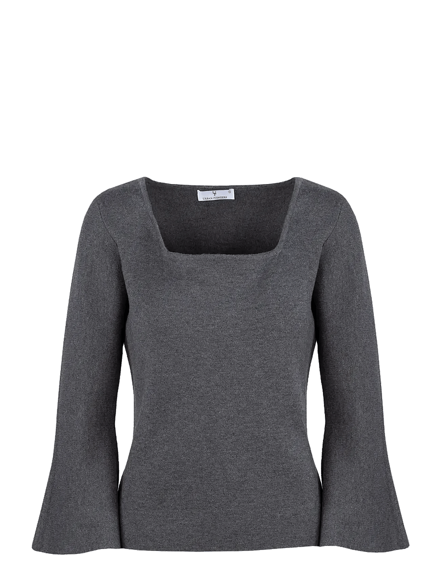 Urban Pioneers - Anaise Top - langärmelige blusen - dark grey - 0