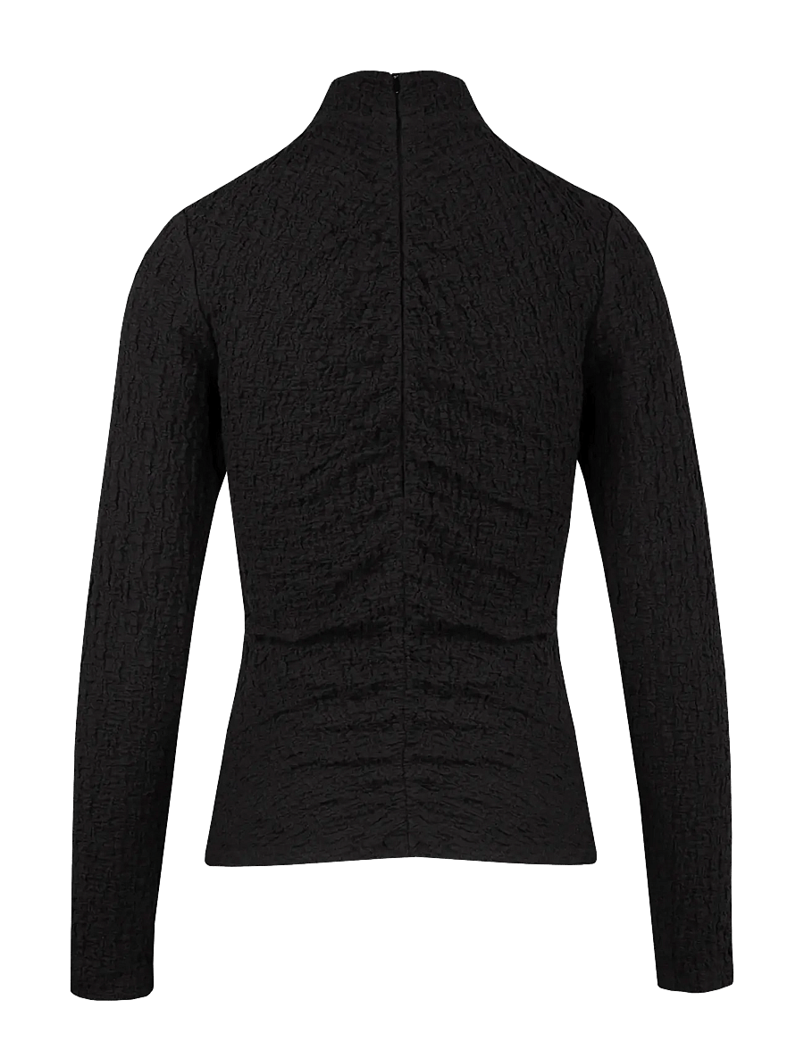 Urban Pioneers - Hana Top - kõrge kaelusega kudumid - black - 1