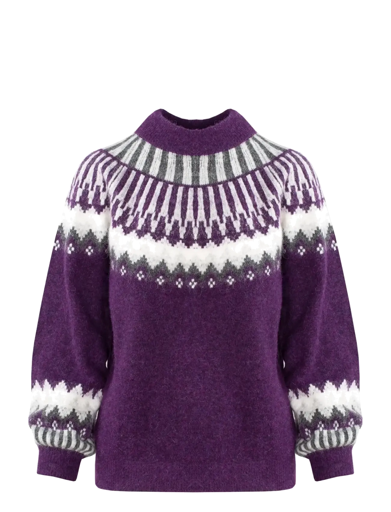 Urban Pioneers Hani Sweater - Džemprid - PURPLE MULTI / purple