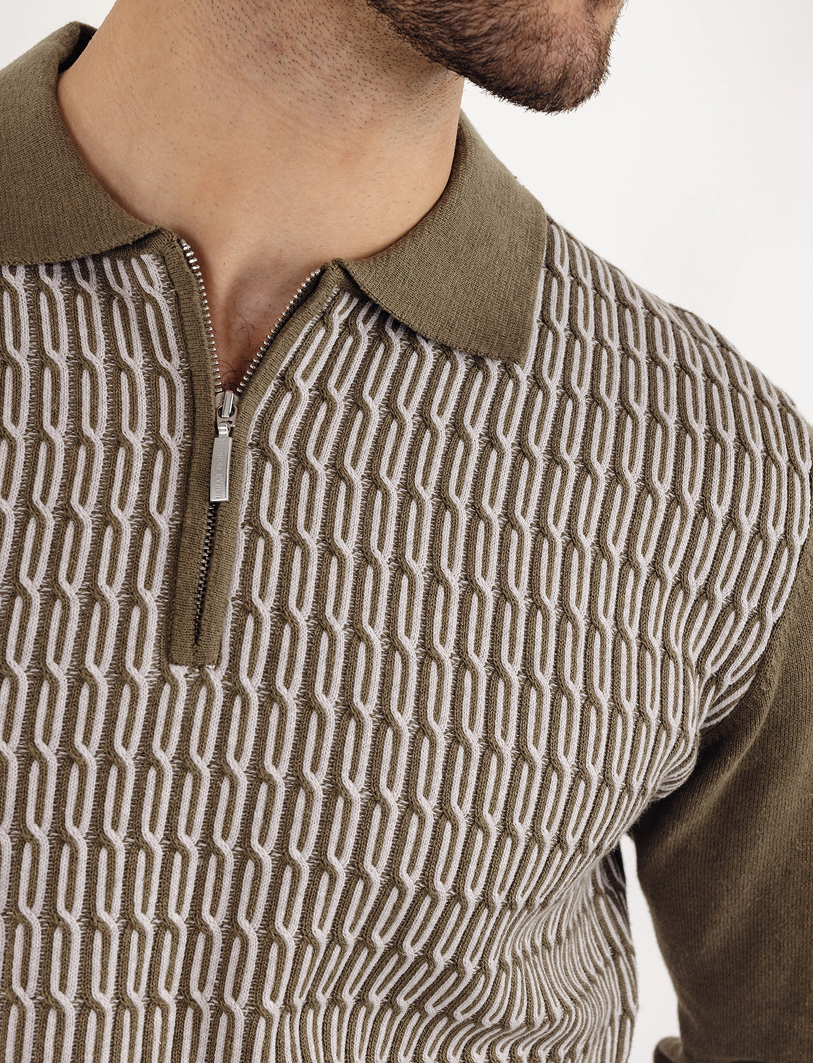 Urban Pioneers - Balin Half-zip - dusty olive - 3