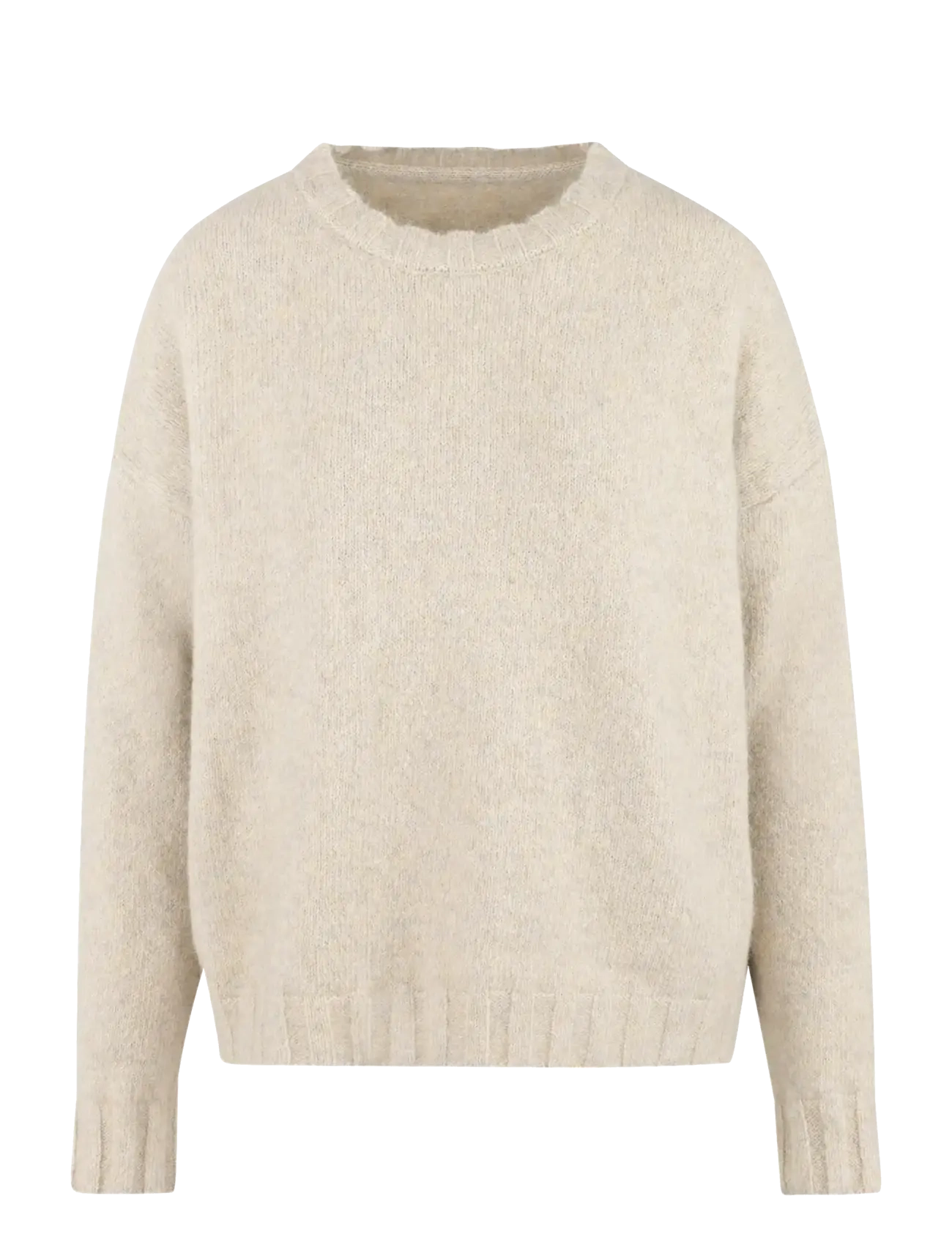 Urban Pioneers Leslie Sweater, Kvinder, Strikket Sweater, Beige, Str: XL