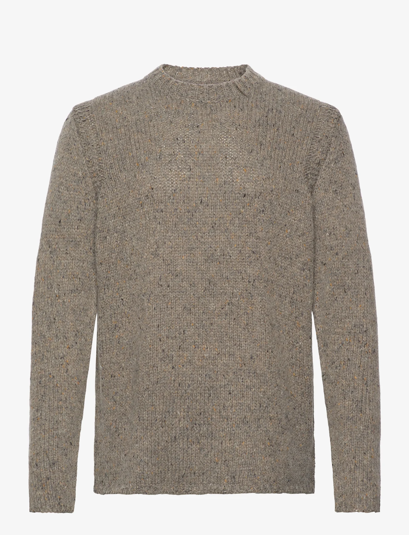 Urban Pioneers - Mozart Sweater - megztinis su apvalios formos apykakle - mid brown - 0