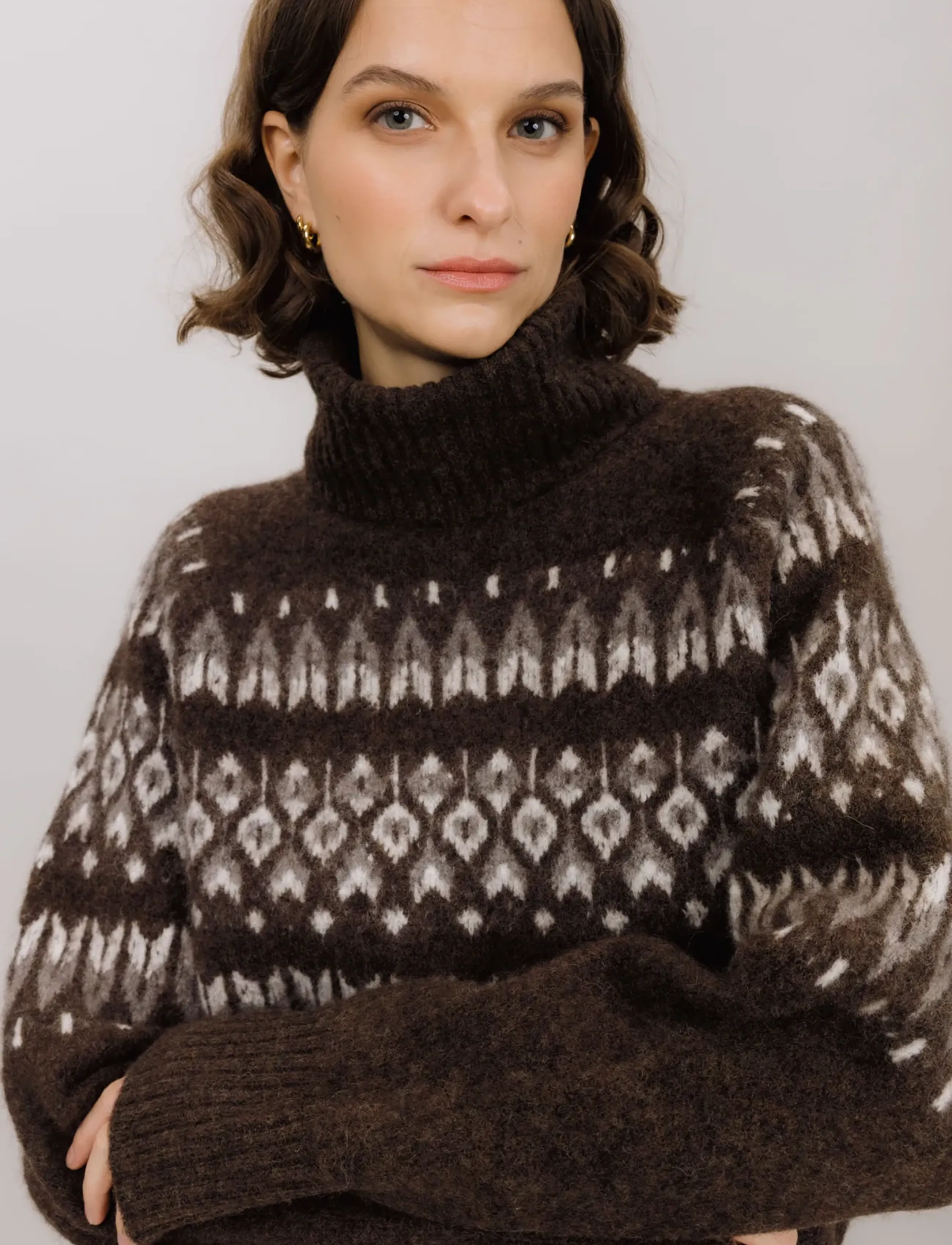 Urban Pioneers - Benazri Turtleneck - herbstliche kleidung - dark brown - 0