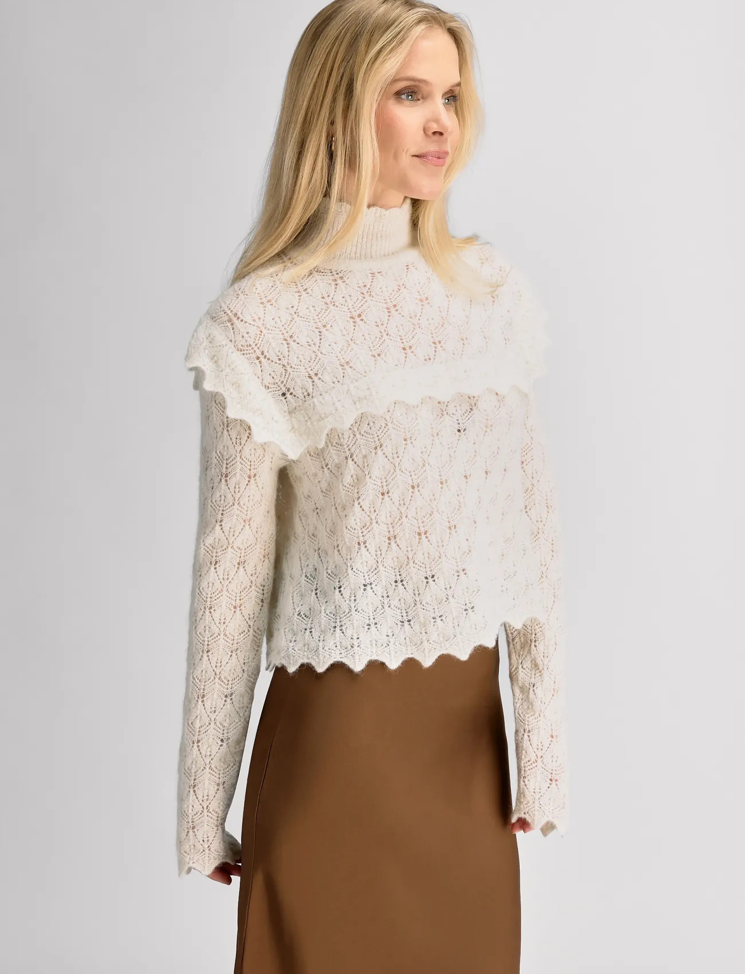 Urban Pioneers - Mary Sweater - herbstliche kleidung - cream - 4