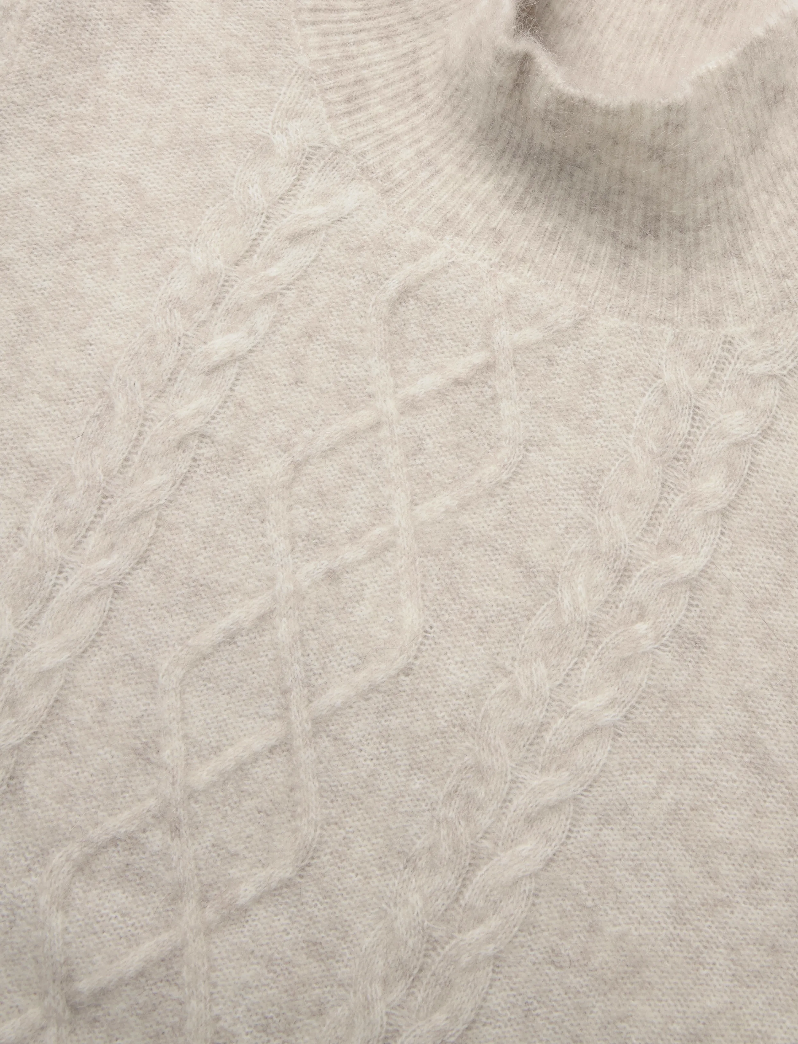 Urban Pioneers - Grace Sweater - stickade tröjor - light sand - 2