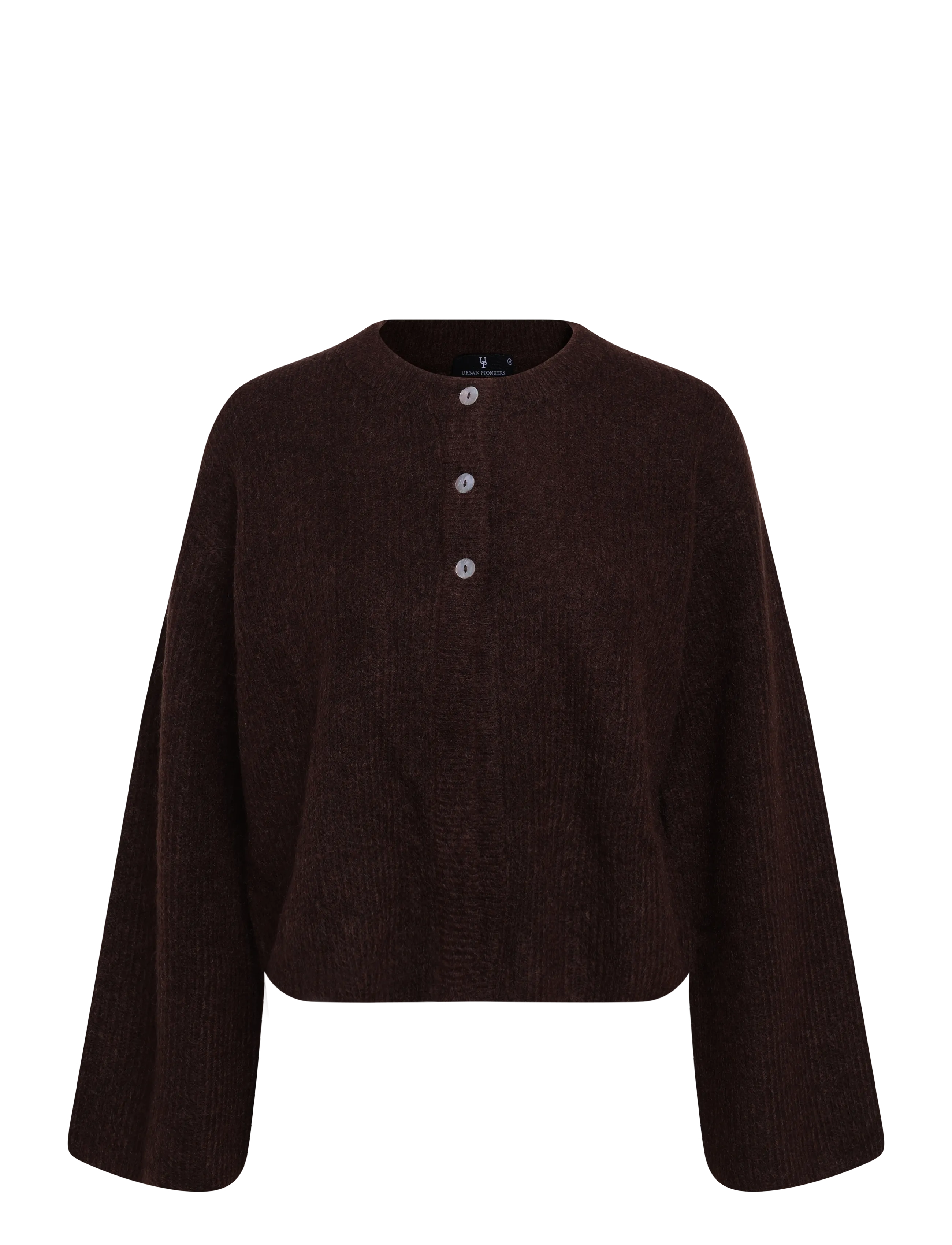 Urban Pioneers SANTINA CARDIGAN - Kläder - CHOCOLATE / brown