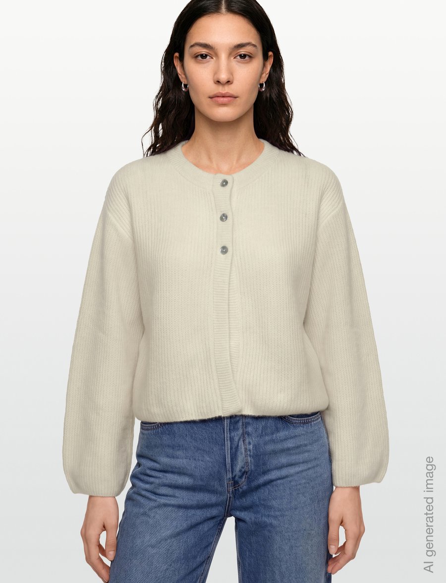 Urban Pioneers - SANTINA CARDIGAN - strickjacken - cream - 3