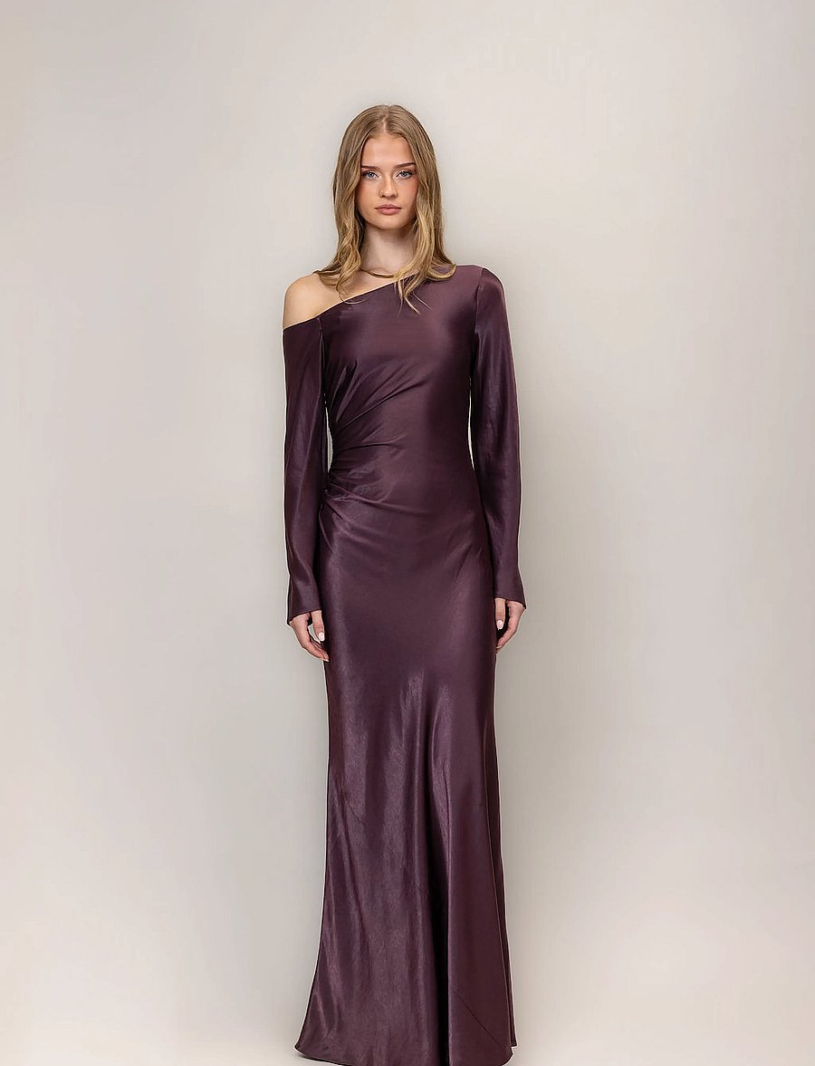 Urban Pioneers - Montana Dress - síðir kjólar - plum perfect - 0