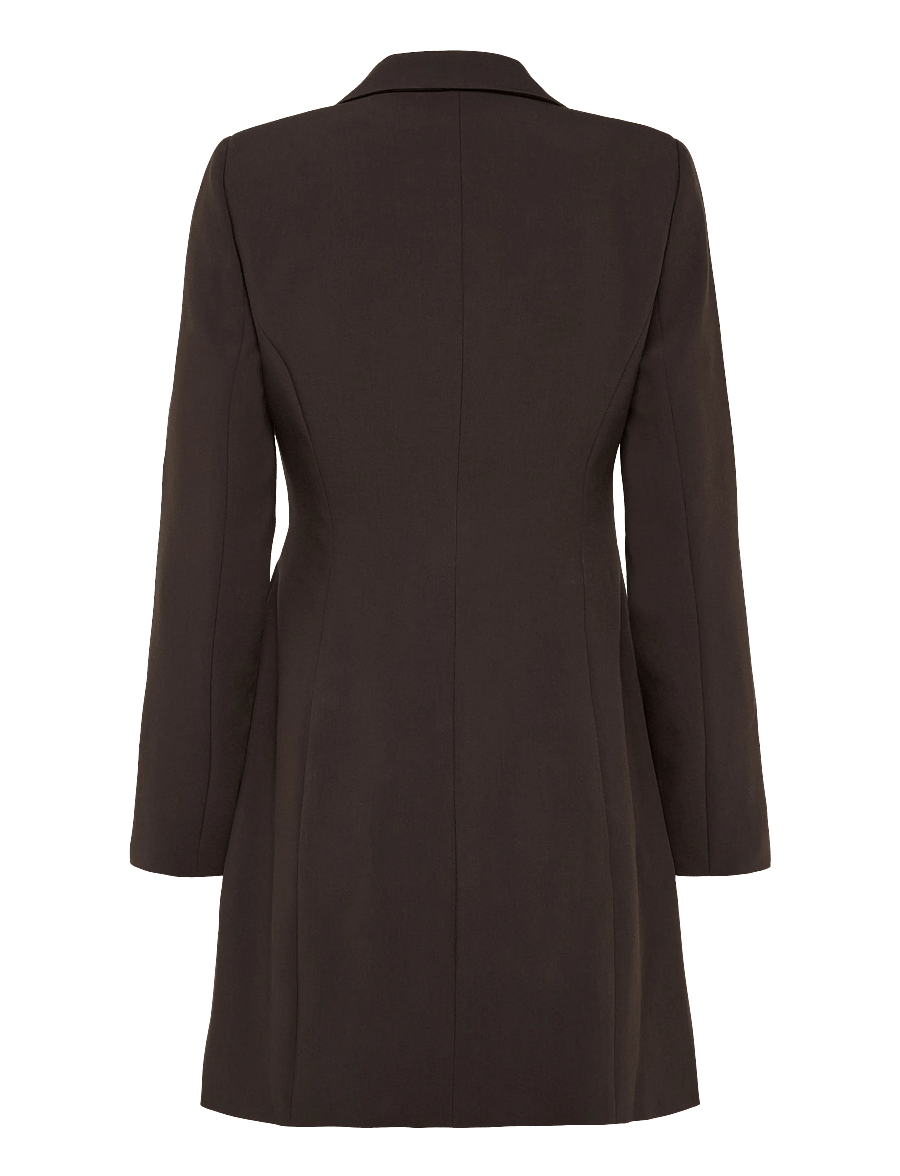 Urban Pioneers - Clara Dress - minikleidid - black coffee - 1